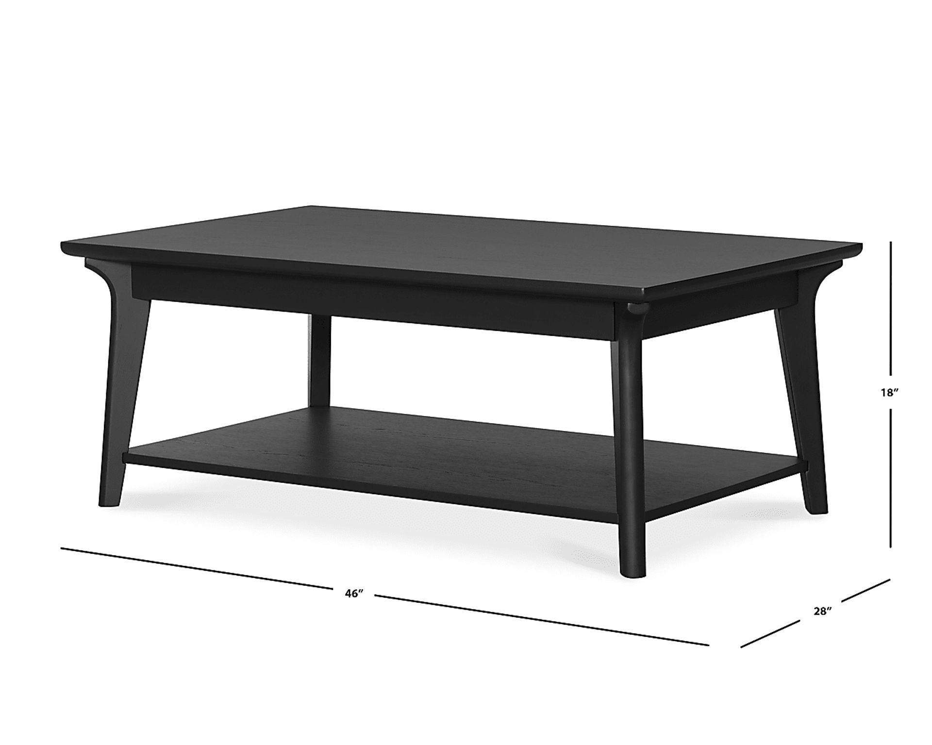 Stowmarket Black Cocktail Table - Image 7