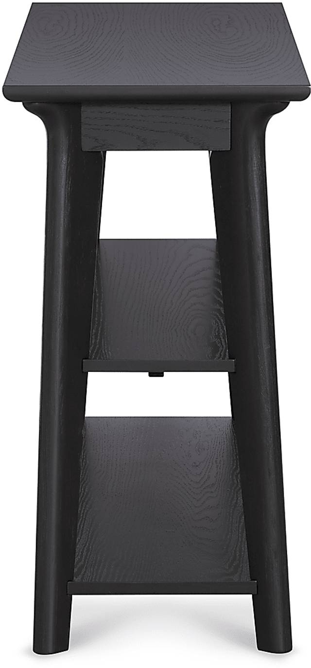 Stowmarket Black Sofa Table - Thumbnail - Image 4