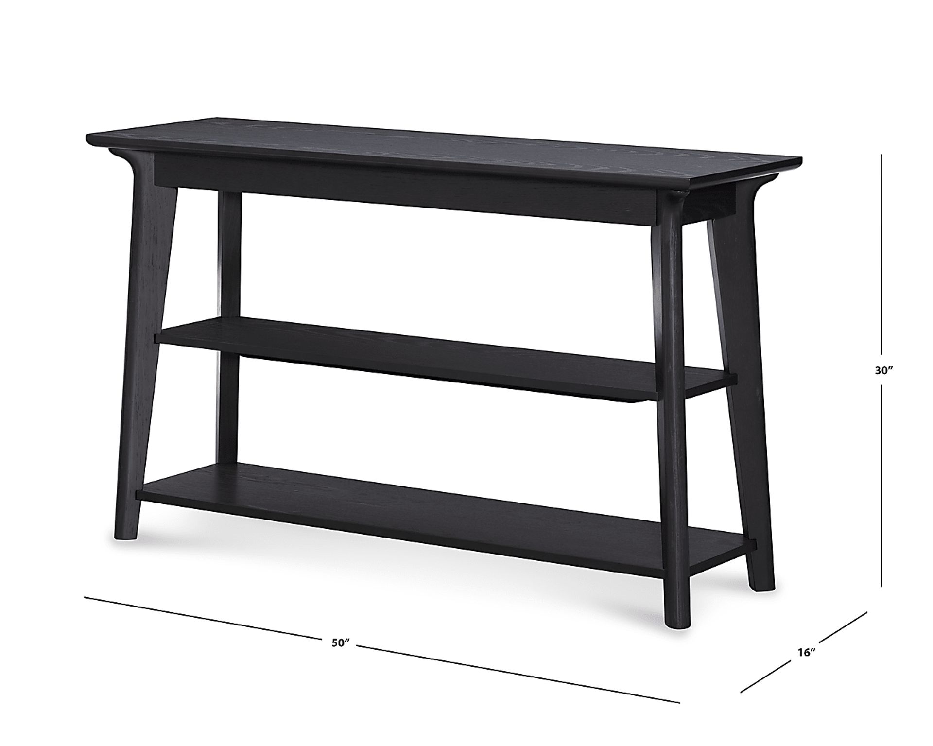 Stowmarket Black Sofa Table - Image 6