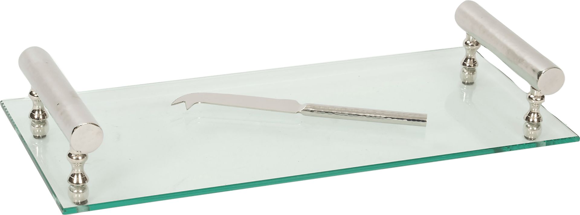 Straightfork Silver Tray - Image 1