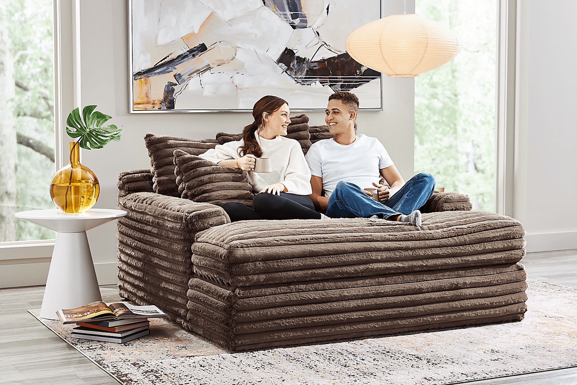 Stratford Brown Chaise - Image 6