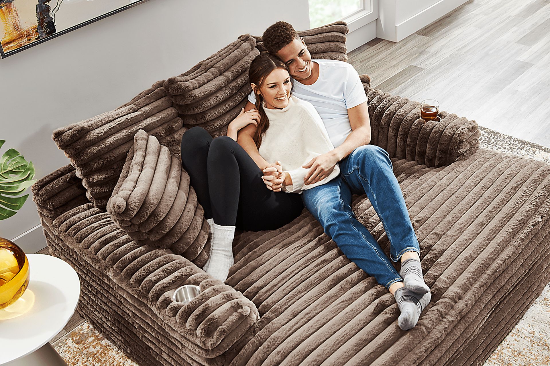 Stratford Brown Chaise - Image 7