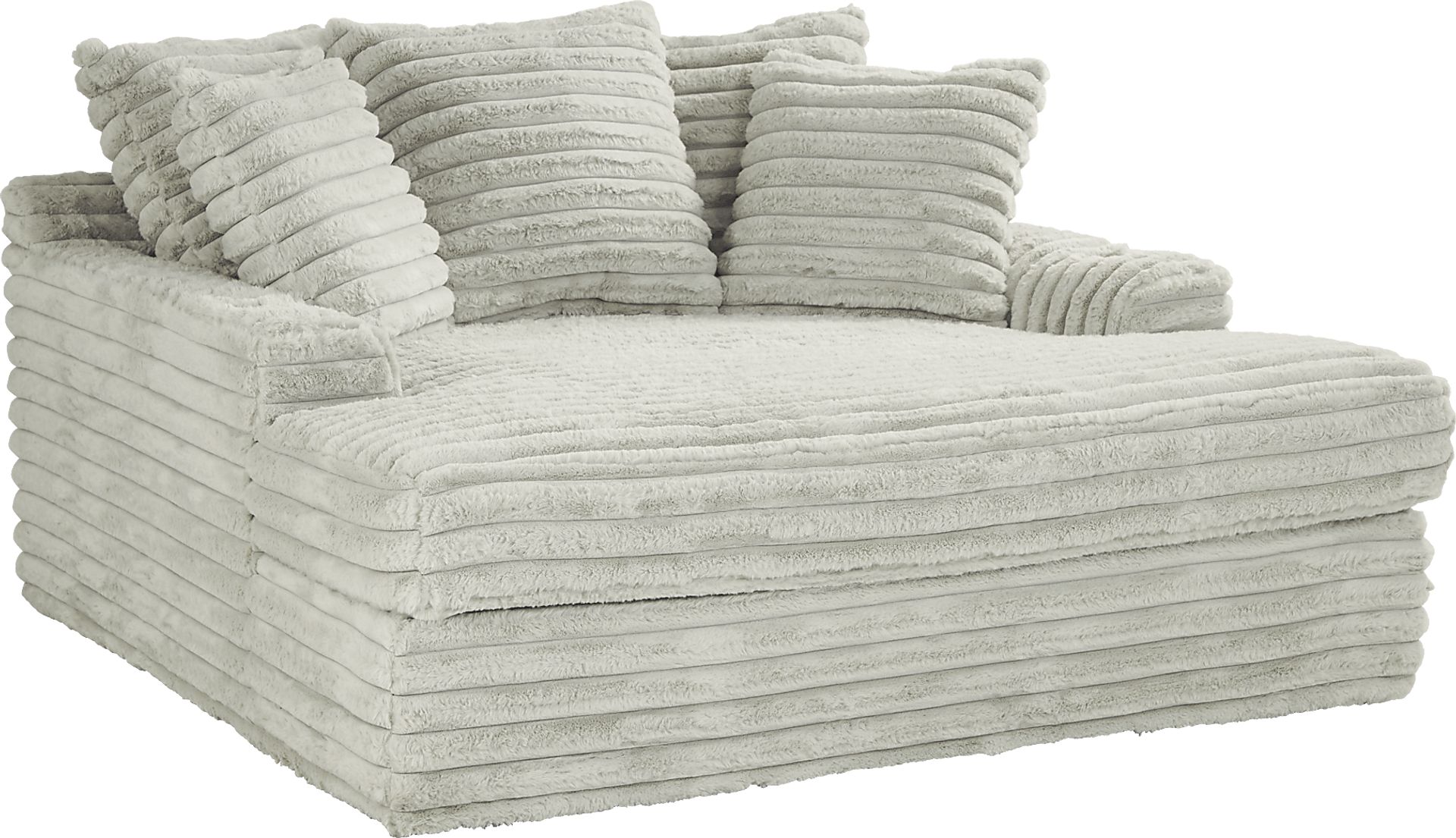 Stratford Gray Chaise - Image 1