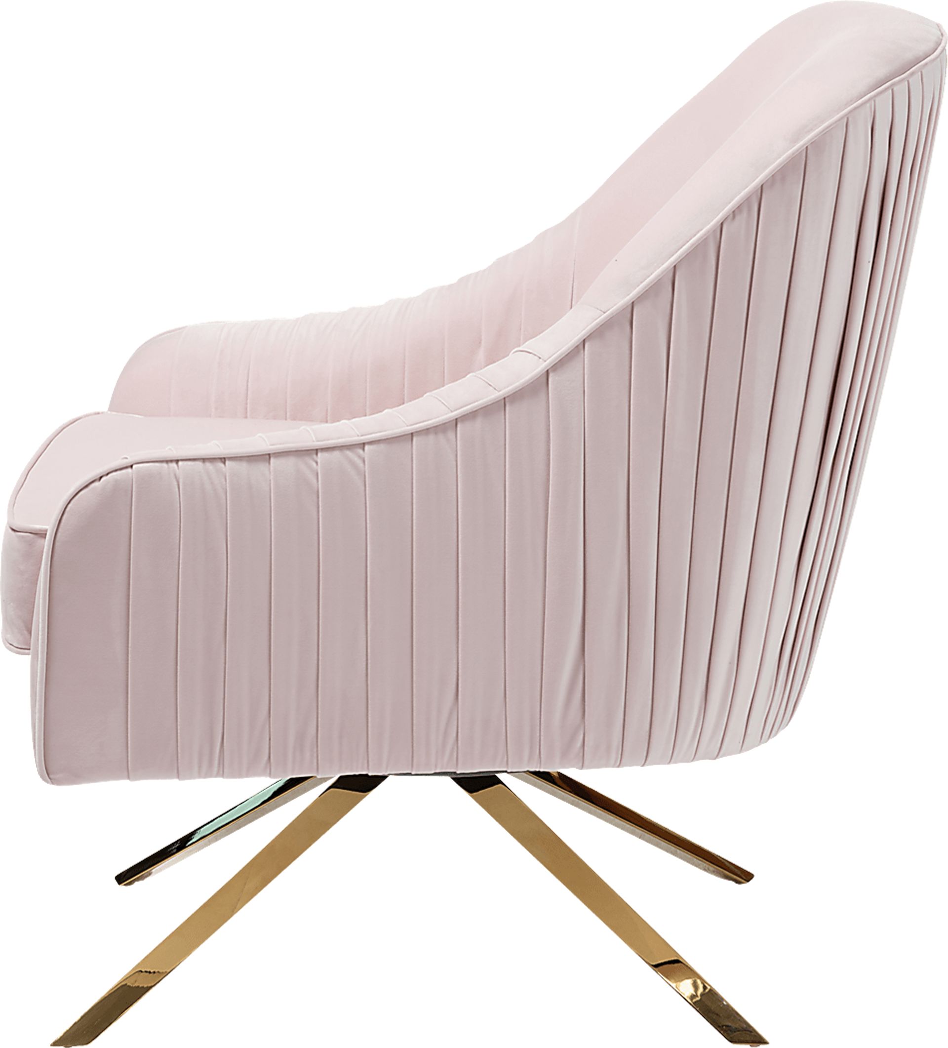 Strawflower Pink Accent Chair - Image 3