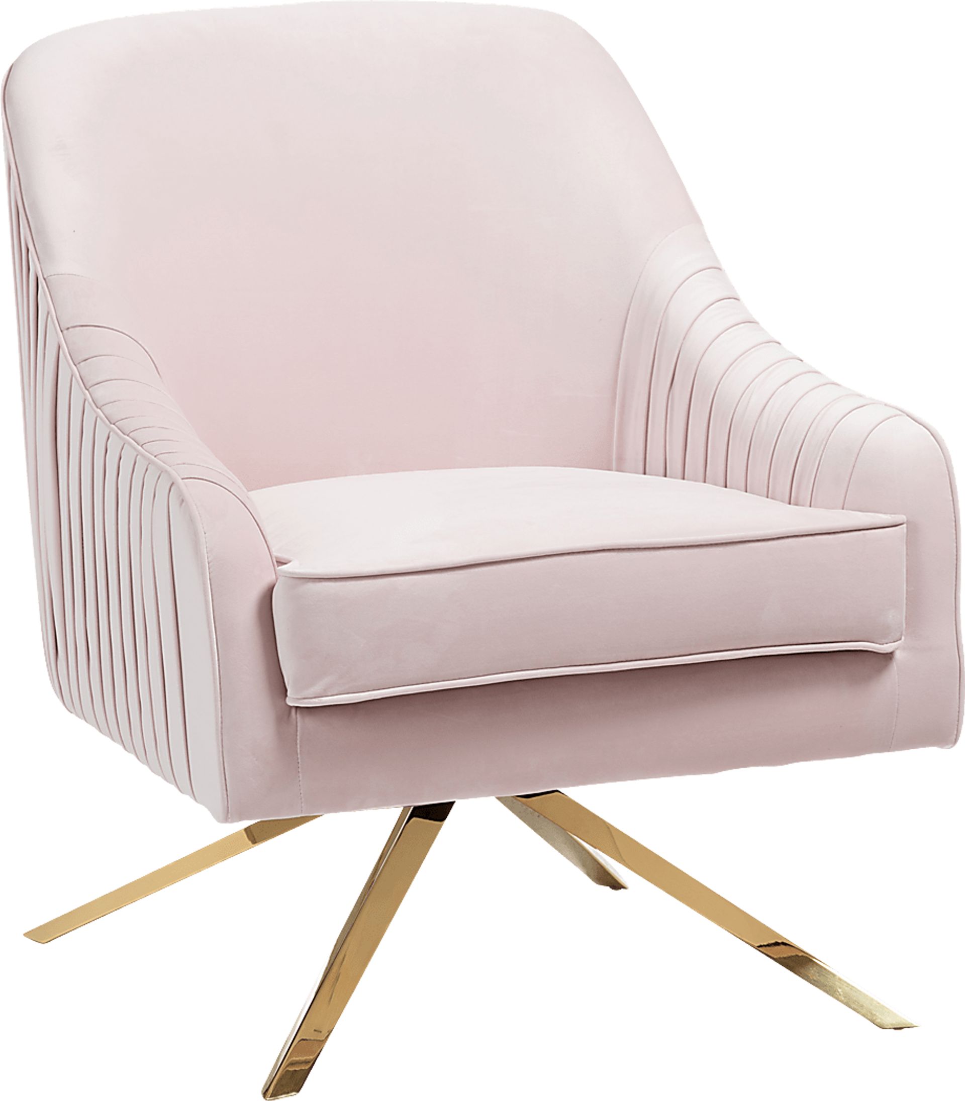 Strawflower Pink Accent Chair - Image 1