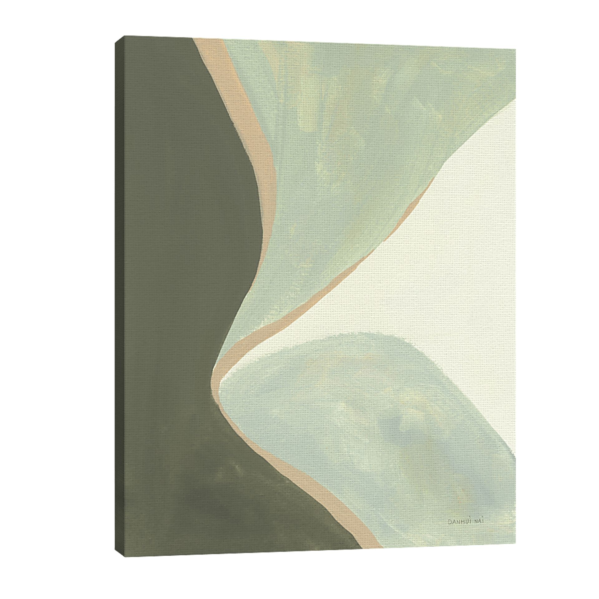 Stream Of Dreams I Green Artwork - Image 2