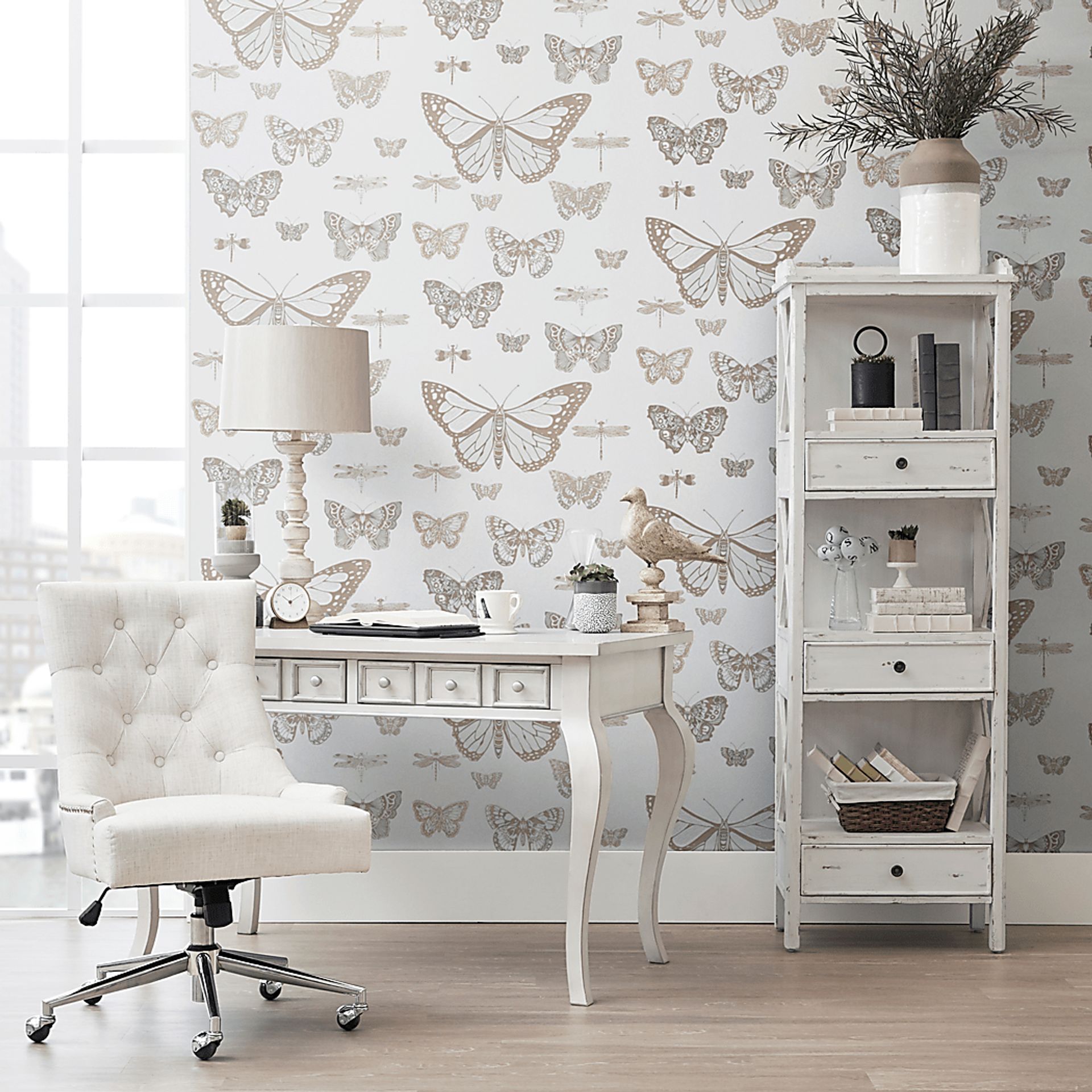 Streamside Gray Desk - Image 7