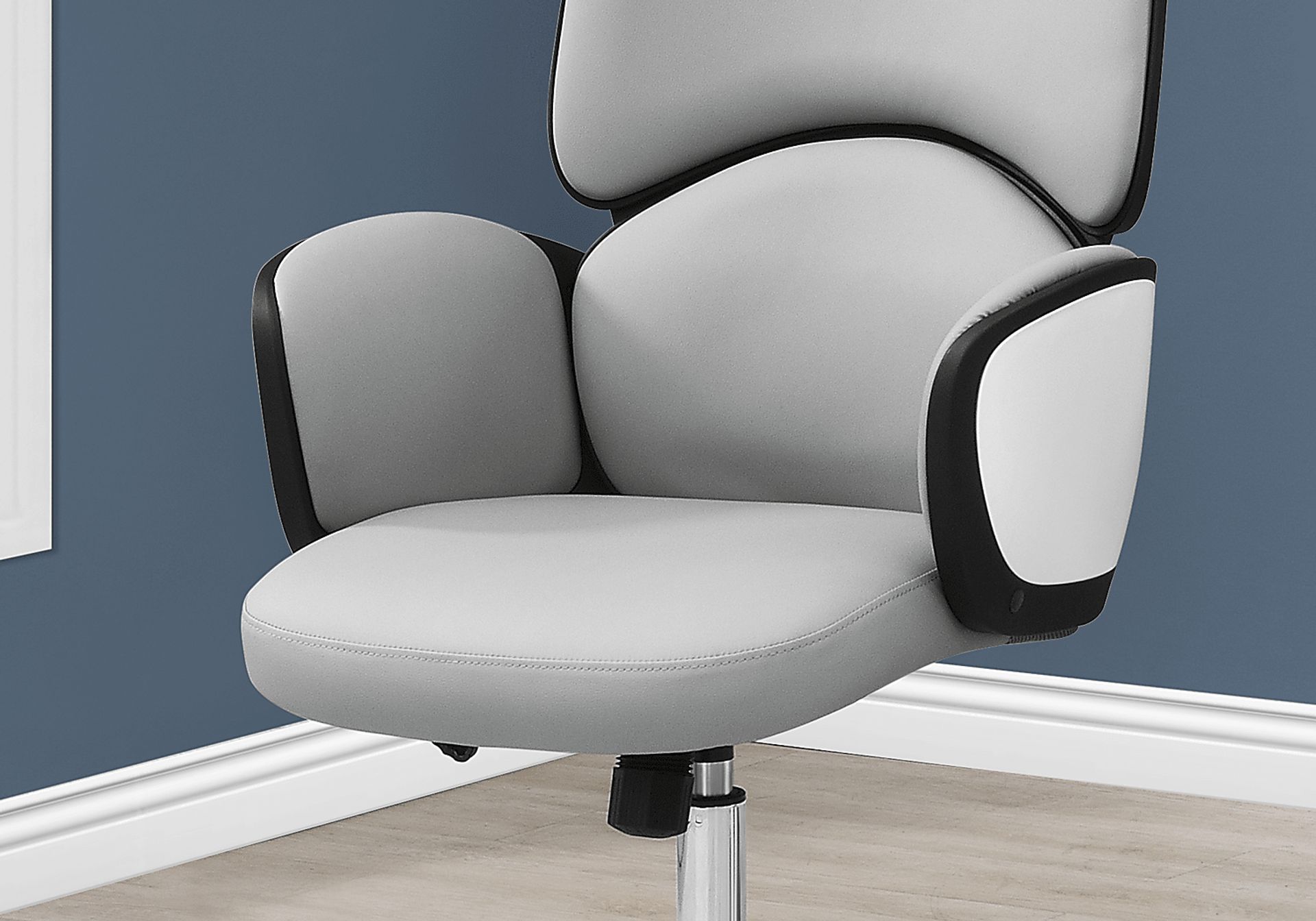 Streamview White Office Chair - Image 2