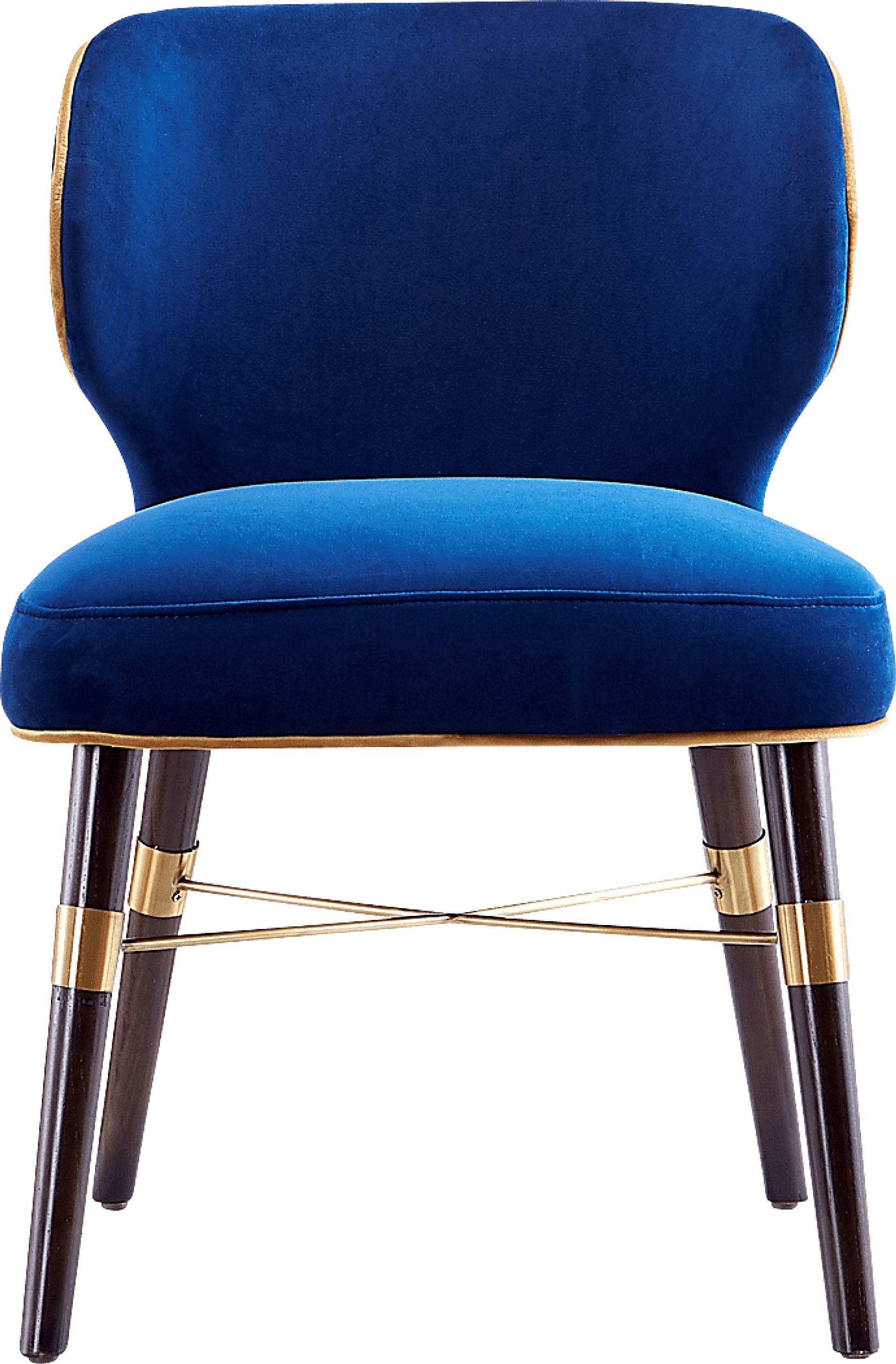 Strineway Blue Side Chair, Set of 2 - Image 3