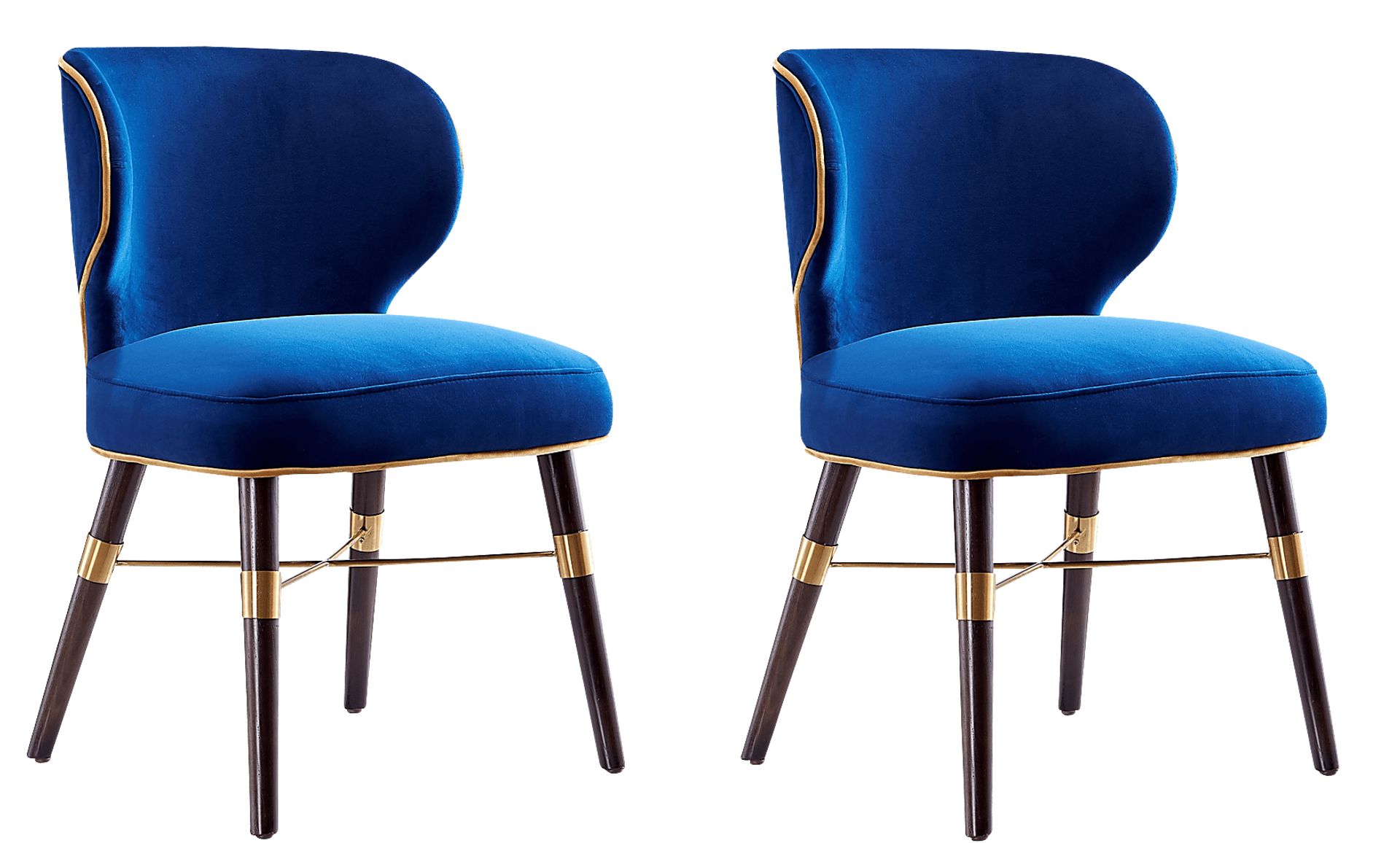 Strineway Blue Side Chair, Set of 2 - Image 1