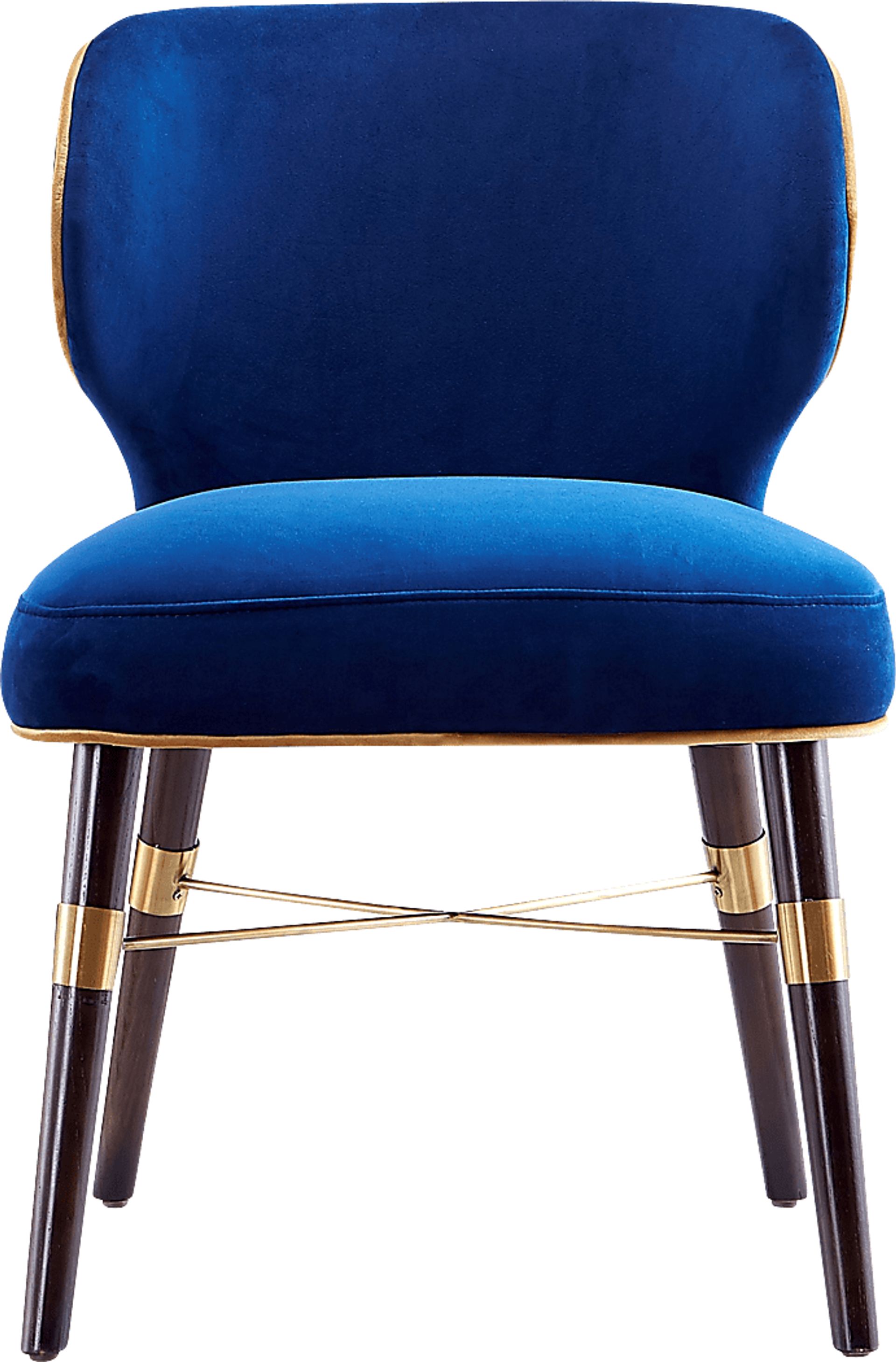 Strineway Blue Side Chair - Image 2