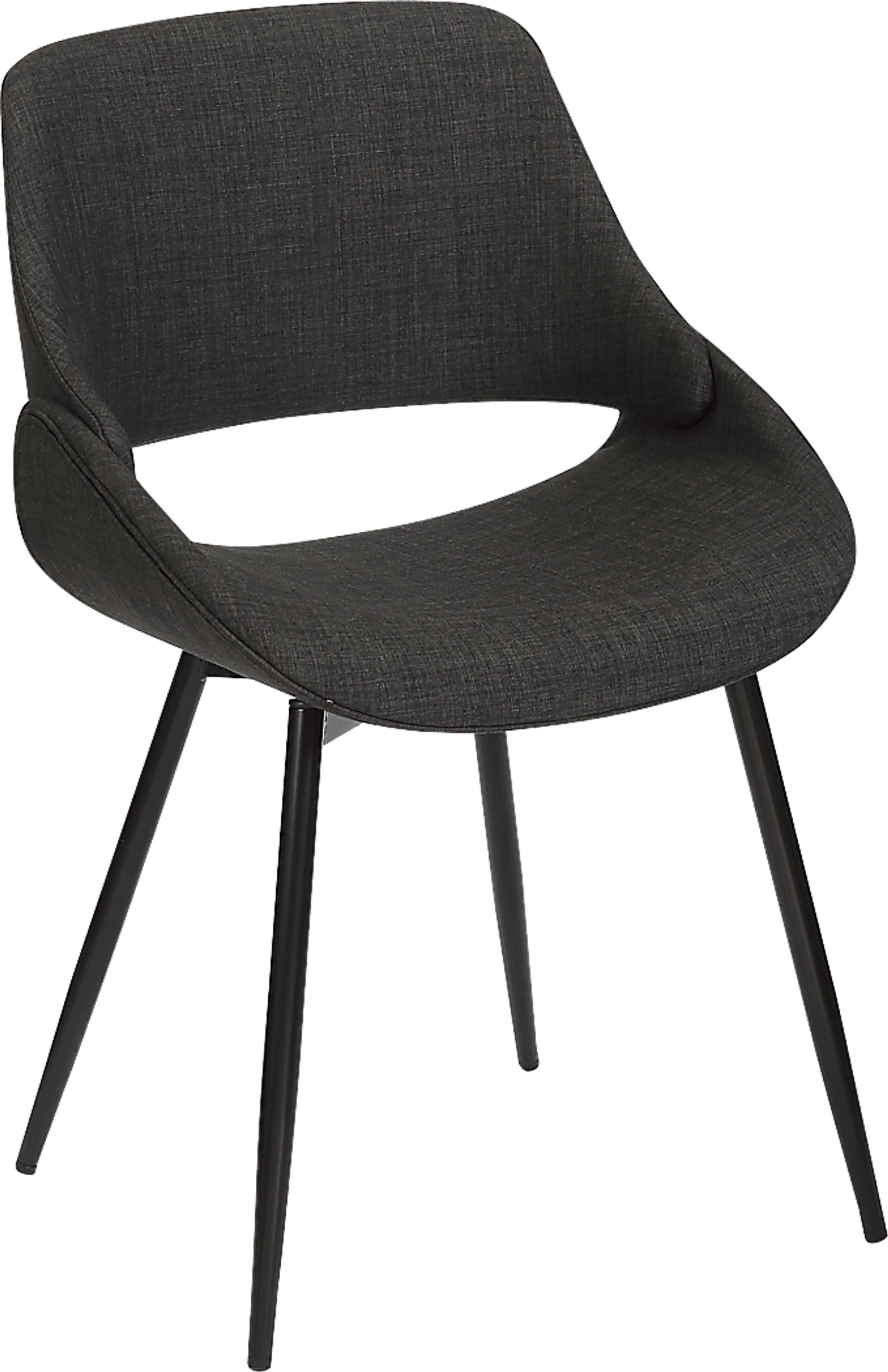 Stroble I Charcoal Dining Chair, Set of 2 - Image 4
