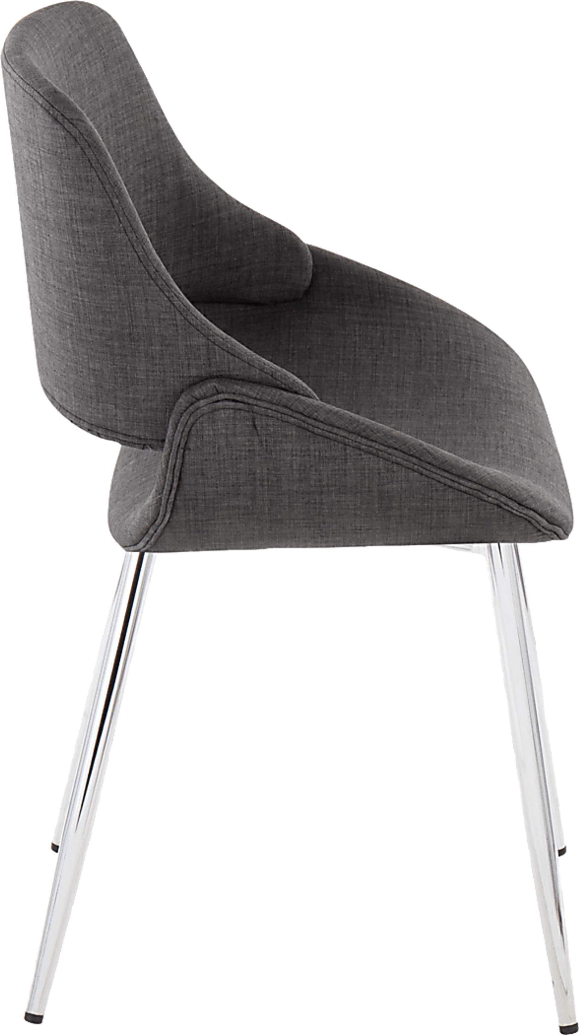 Stroble II Charcoal Dining Chair, Set of 2 - Image 7