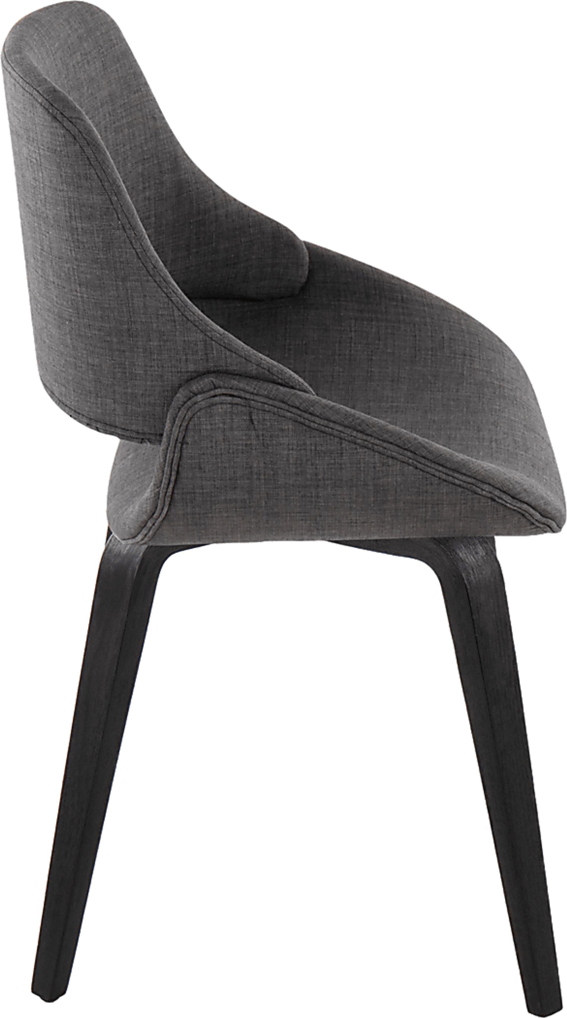 Stroble III Charcoal Dining Chair, Set of 2 - Image 7
