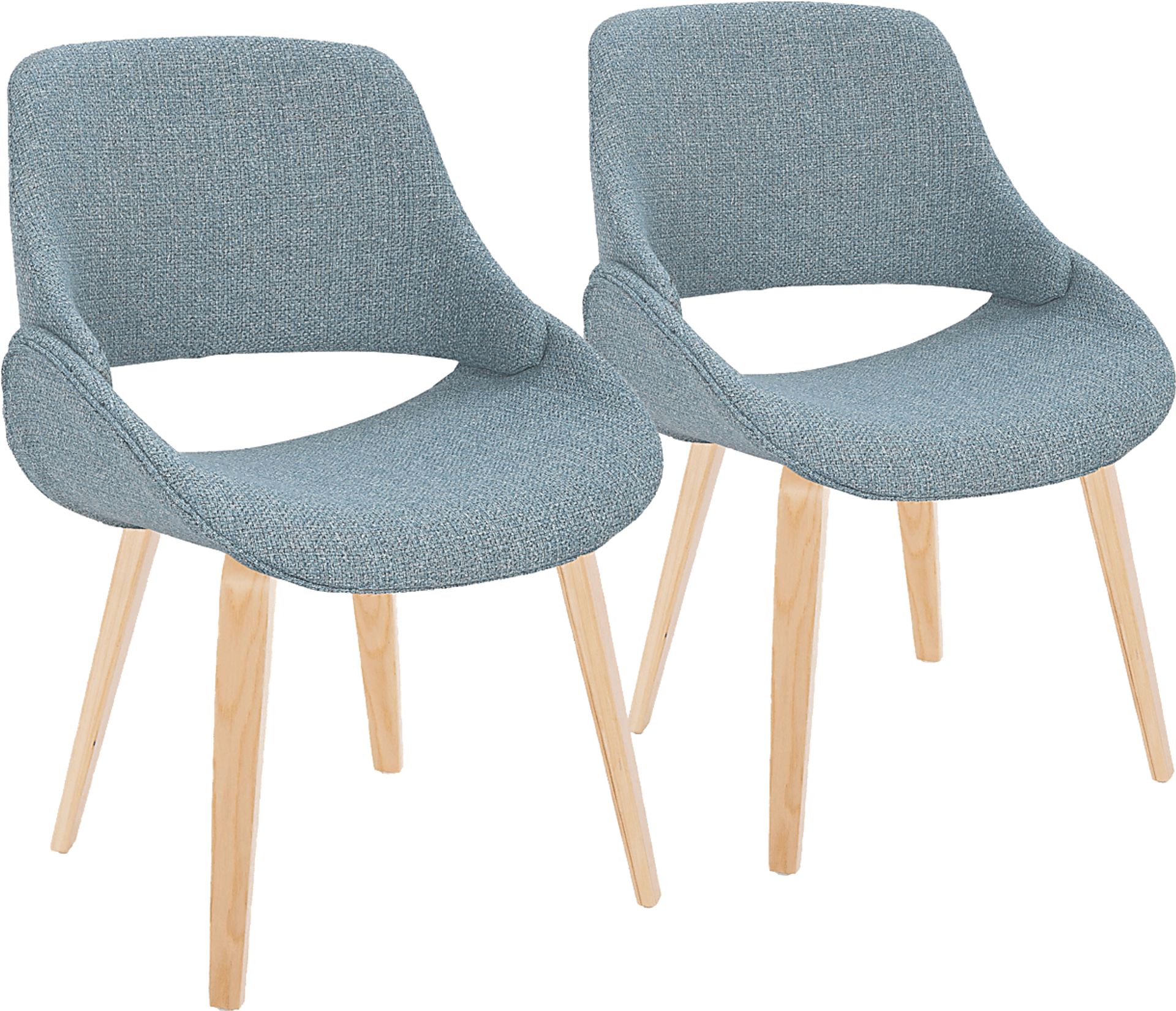 Stroble IV Blue Dining Chair, Set of 2 - Image 1