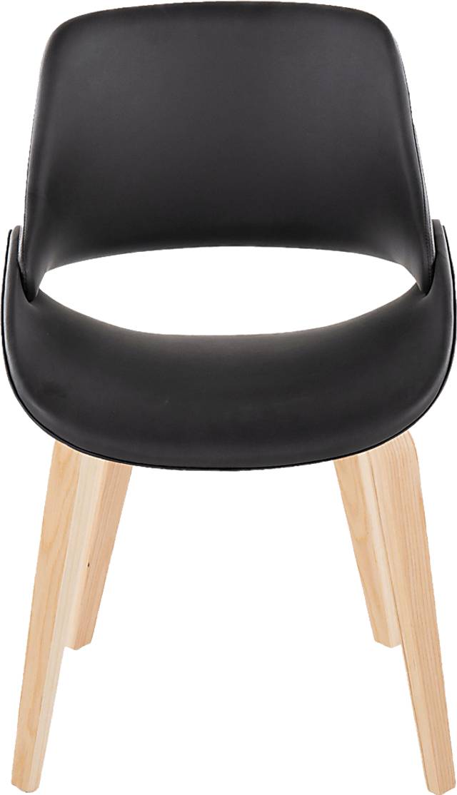 Stroble IX Black Dining Chair, Set of 2 - Thumbnail - Image 7