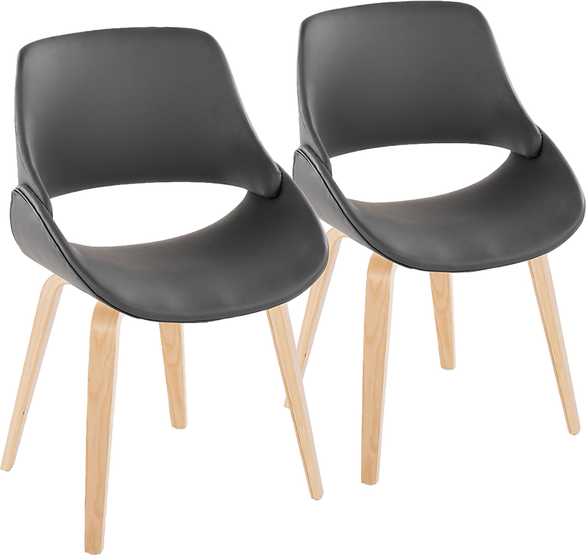 Stroble IX Gray Dining Chair, Set of 2 - Image 1