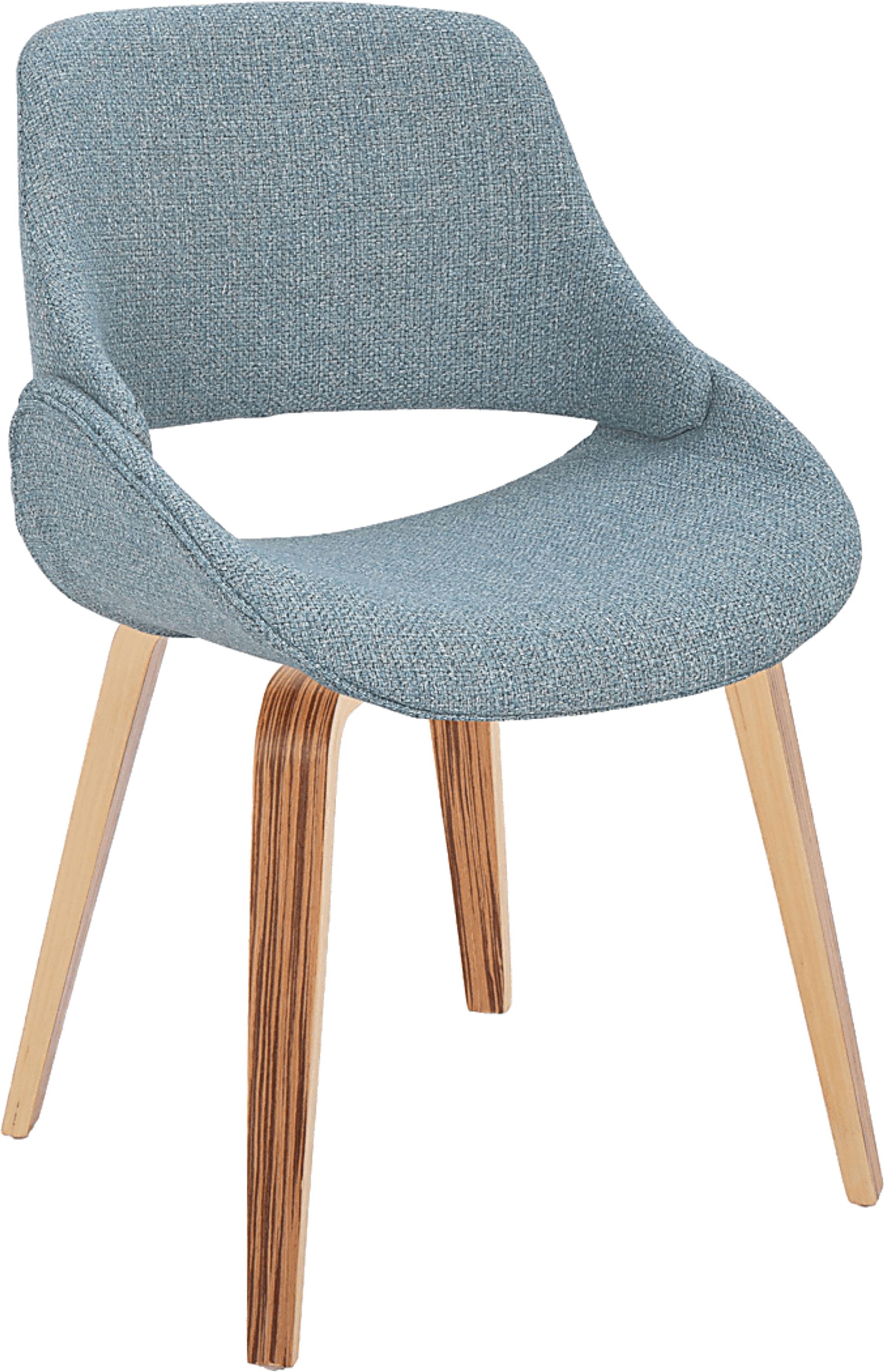 Stroble V Blue Dining Chair, Set of 2 - Image 3
