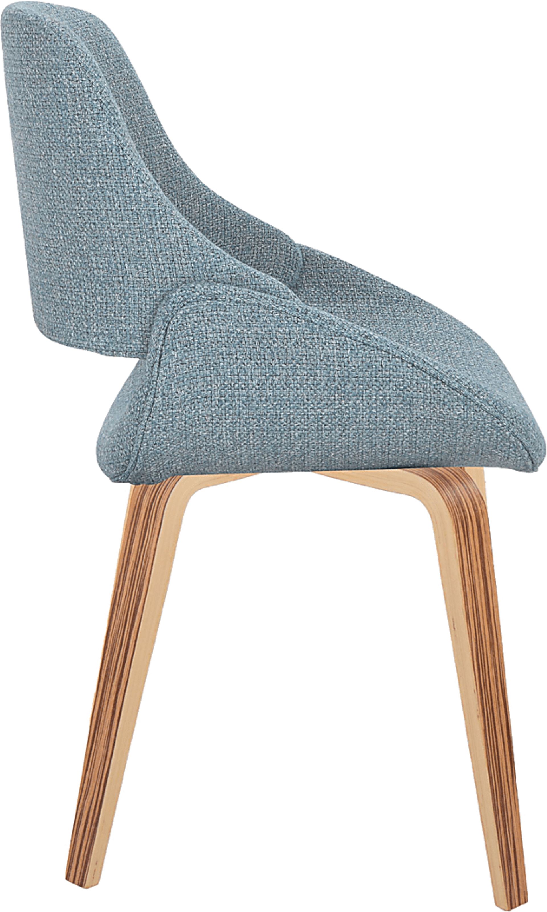 Stroble V Blue Dining Chair, Set of 2 - Image 4