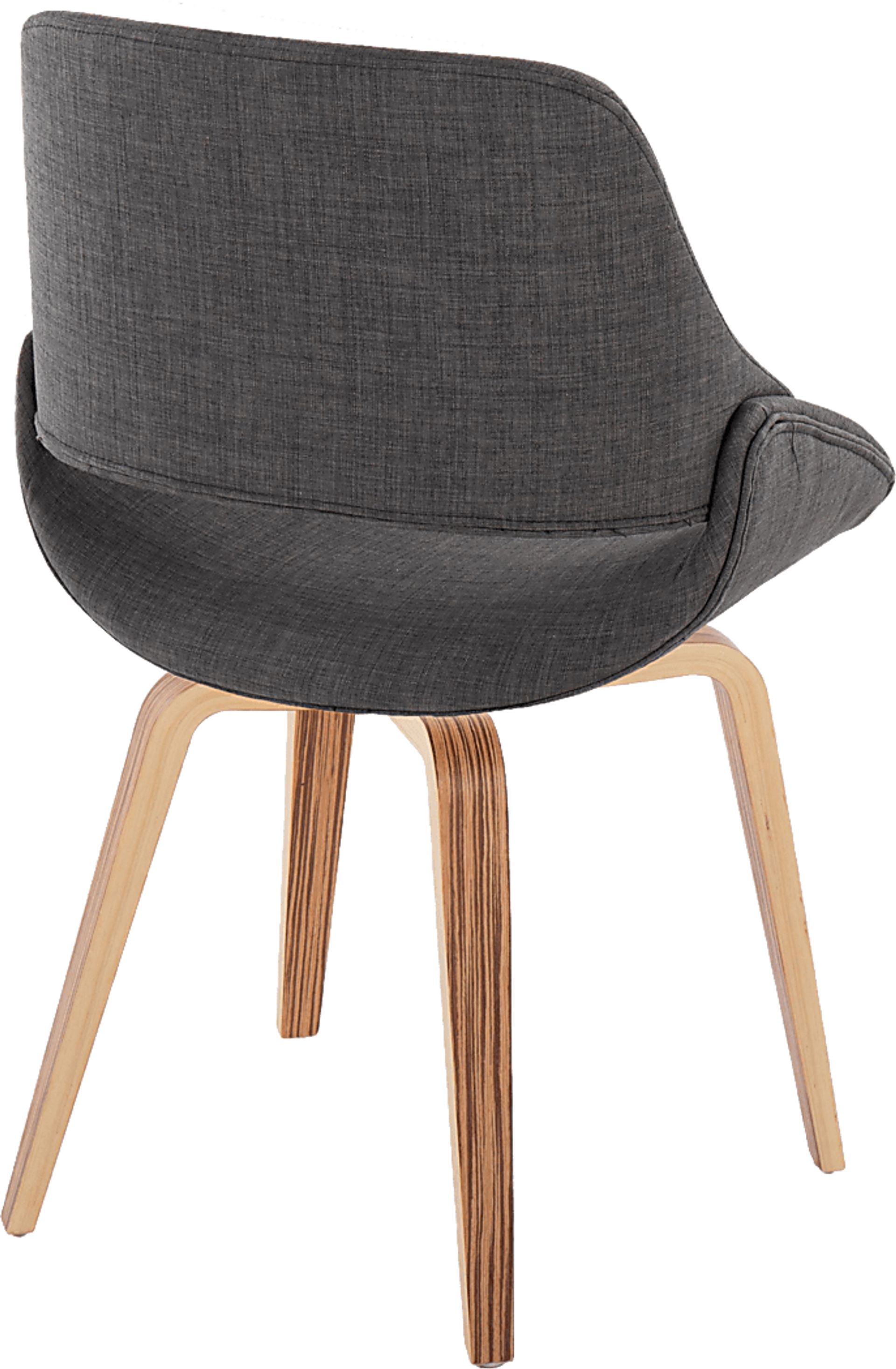 Stroble V Charcoal Dining Chair, Set of 2 - Image 5