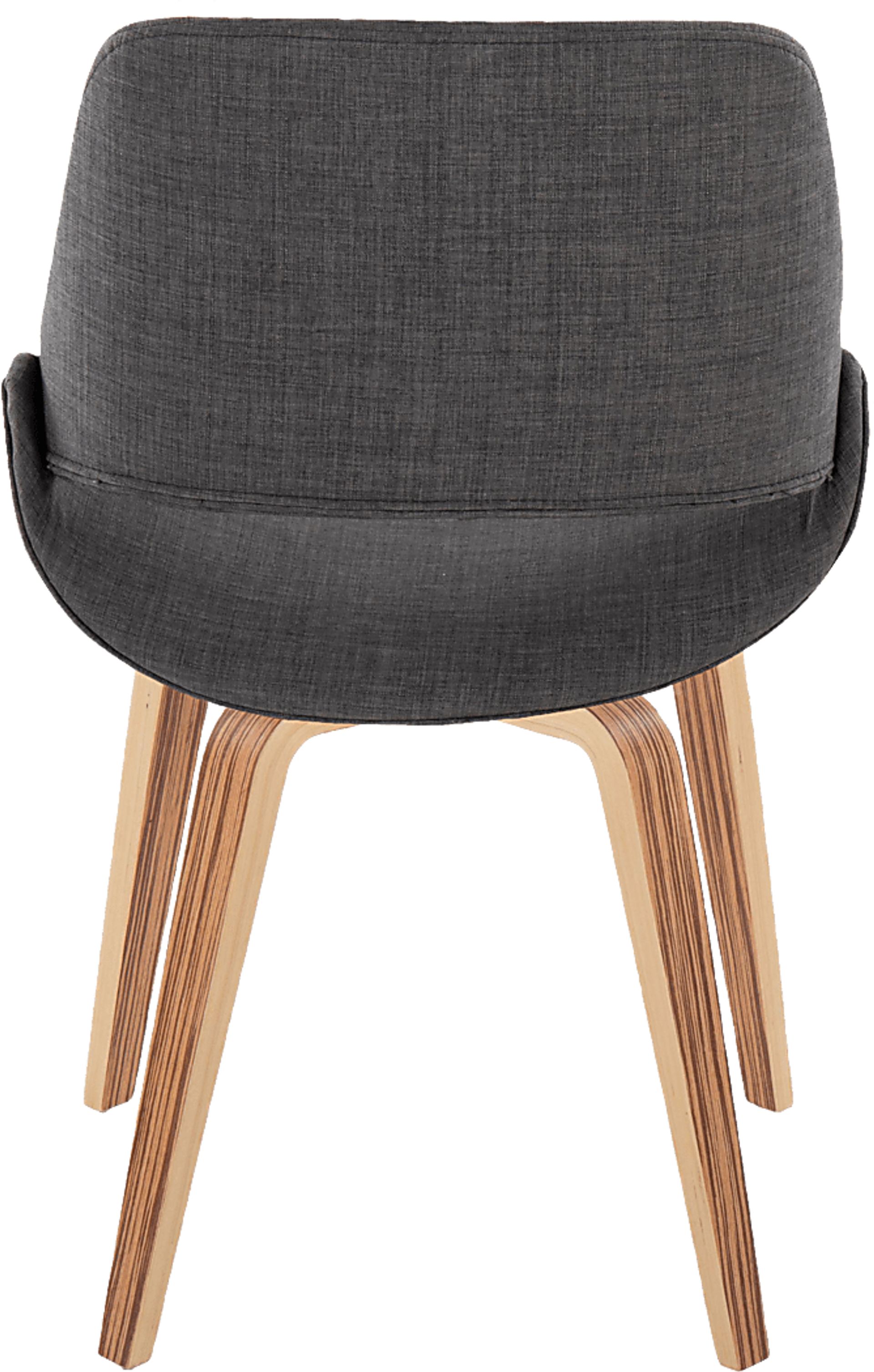 Stroble V Charcoal Dining Chair, Set of 2 - Image 6