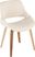 Stroble V Cream Dining Chair, Set of 2