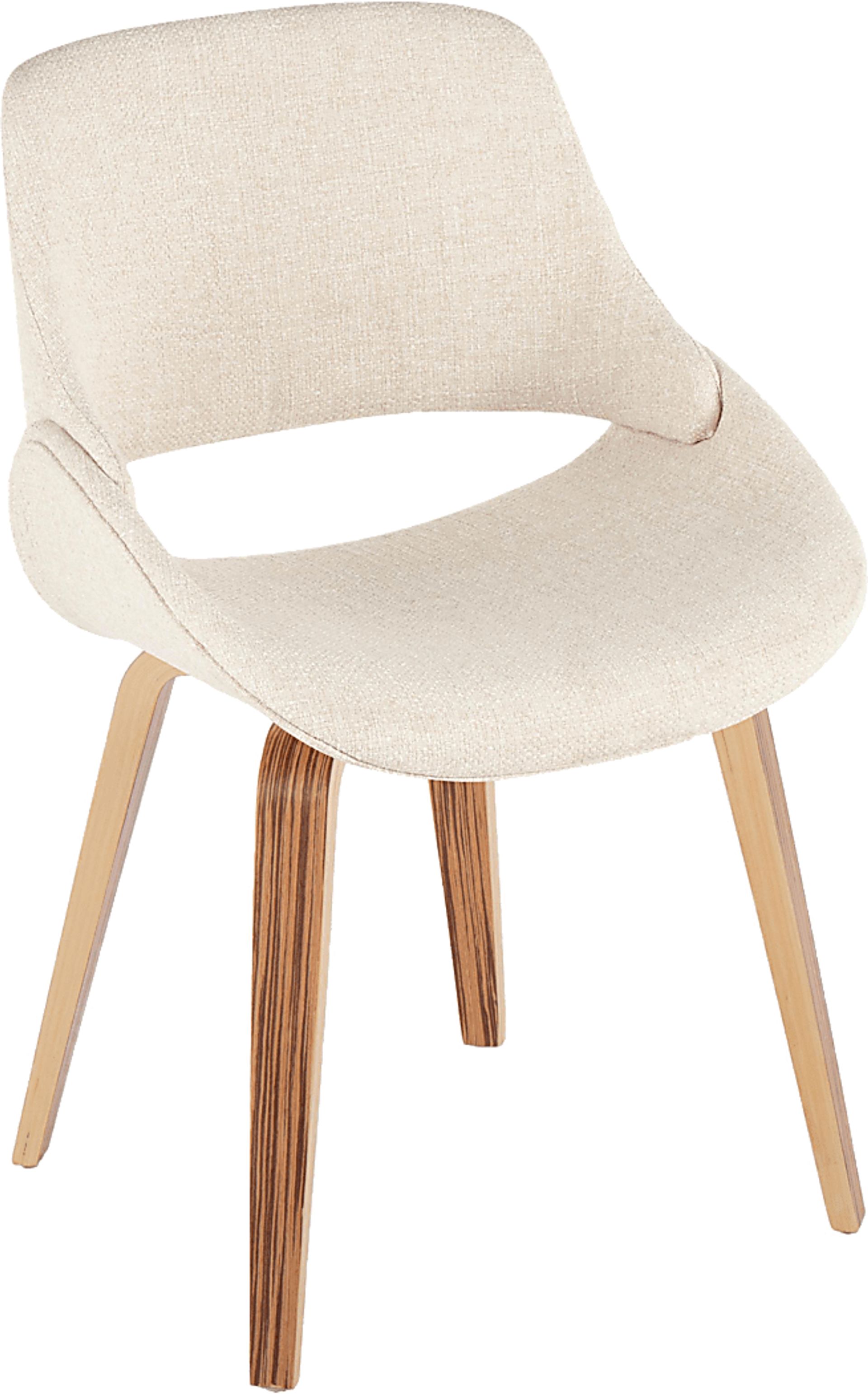 Stroble V Cream Dining Chair, Set of 2 - Image 3