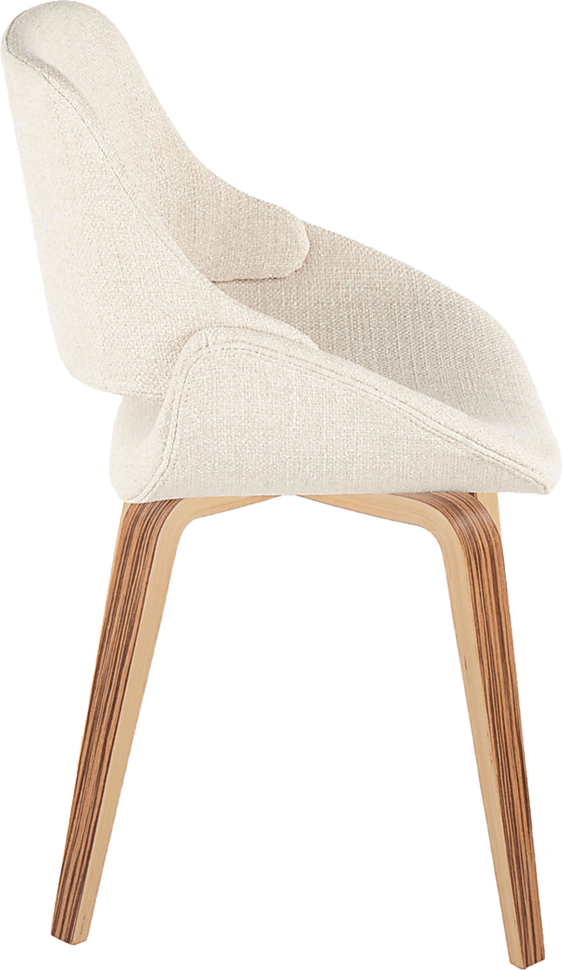 Stroble V Cream Dining Chair, Set of 2 - Image 4