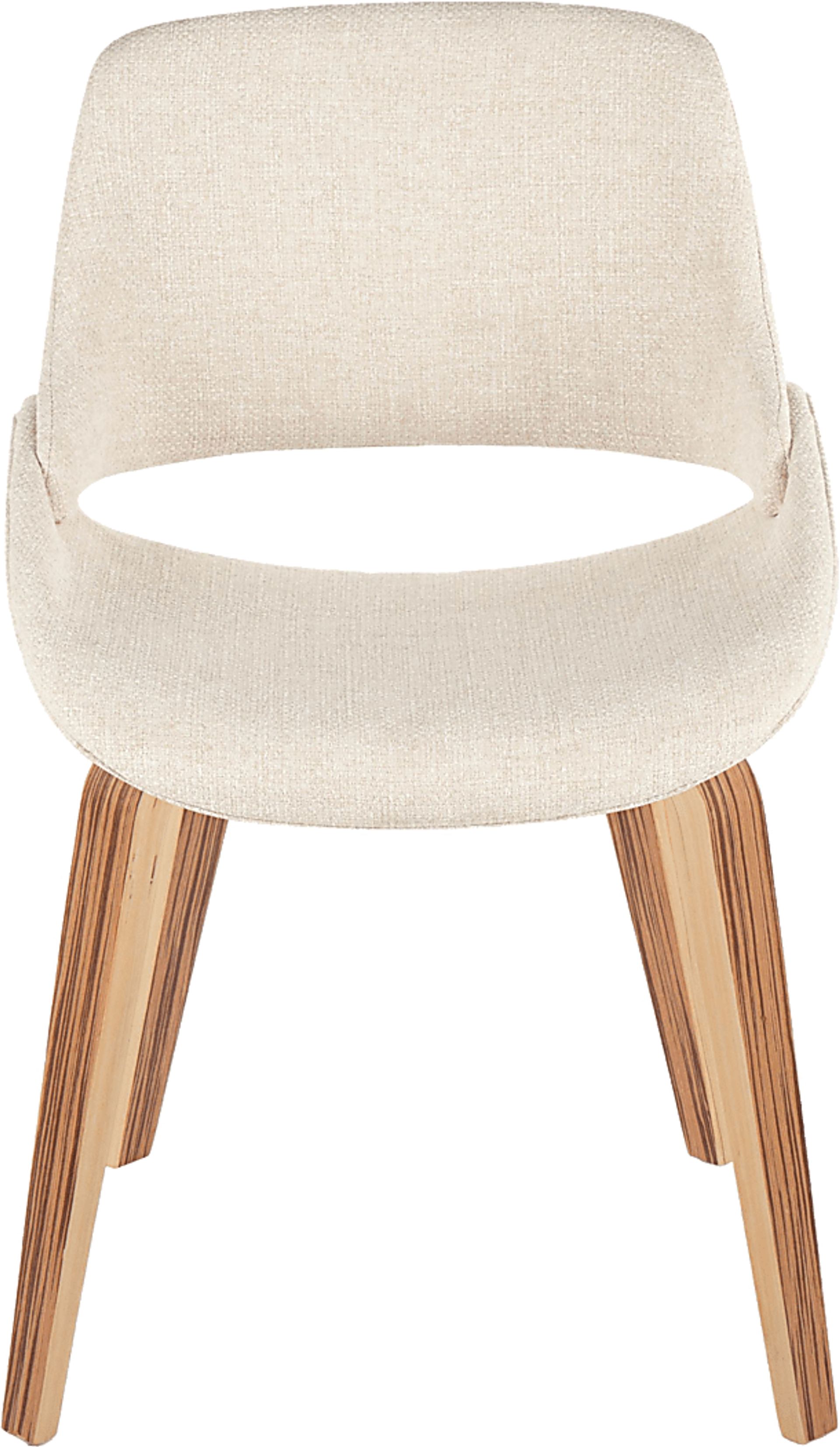 Stroble V Cream Dining Chair, Set of 2 - Image 7