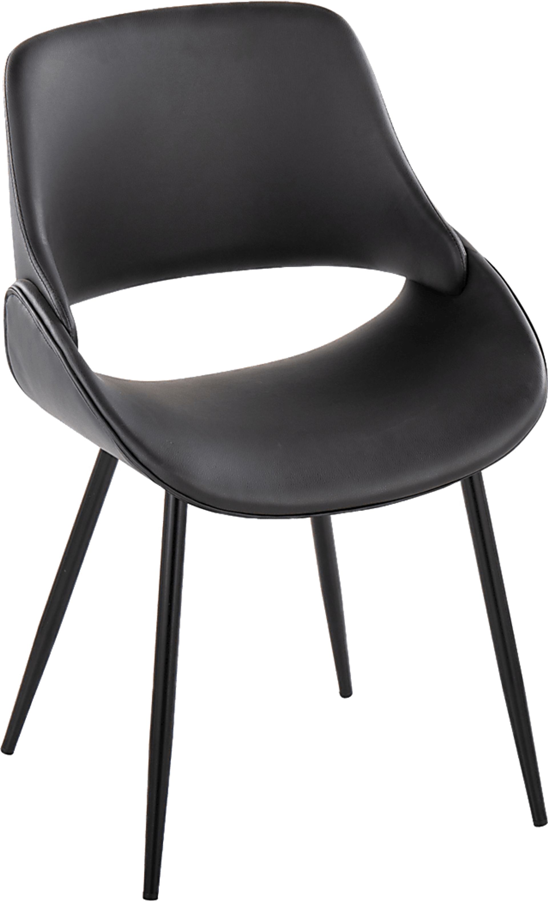 Stroble VI Black Dining Chair, Set of 2 - Image 4