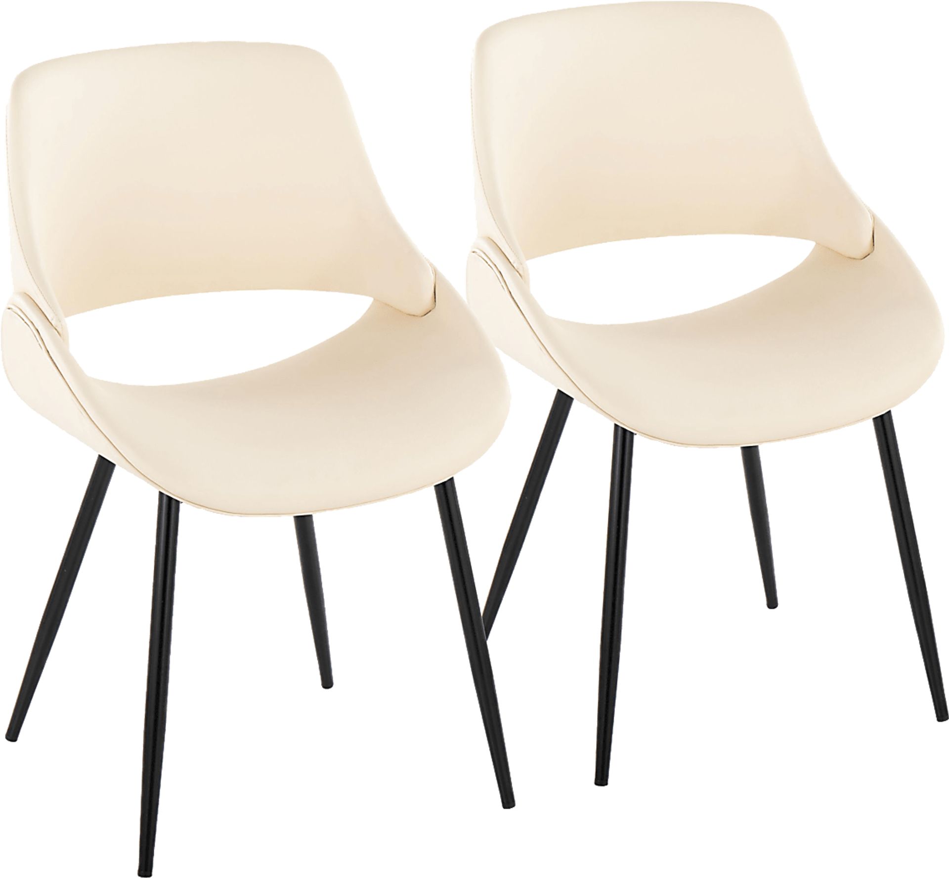 Stroble VI Cream Dining Chair, Set of 2 - Image 1
