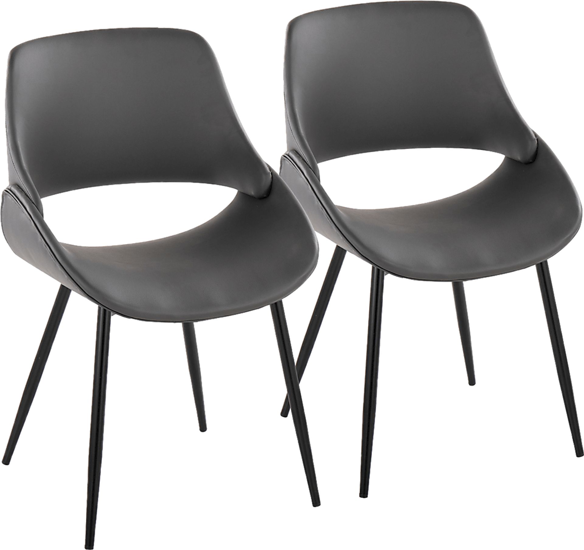 Stroble VI Gray Dining Chair, Set of 2 - Image 1