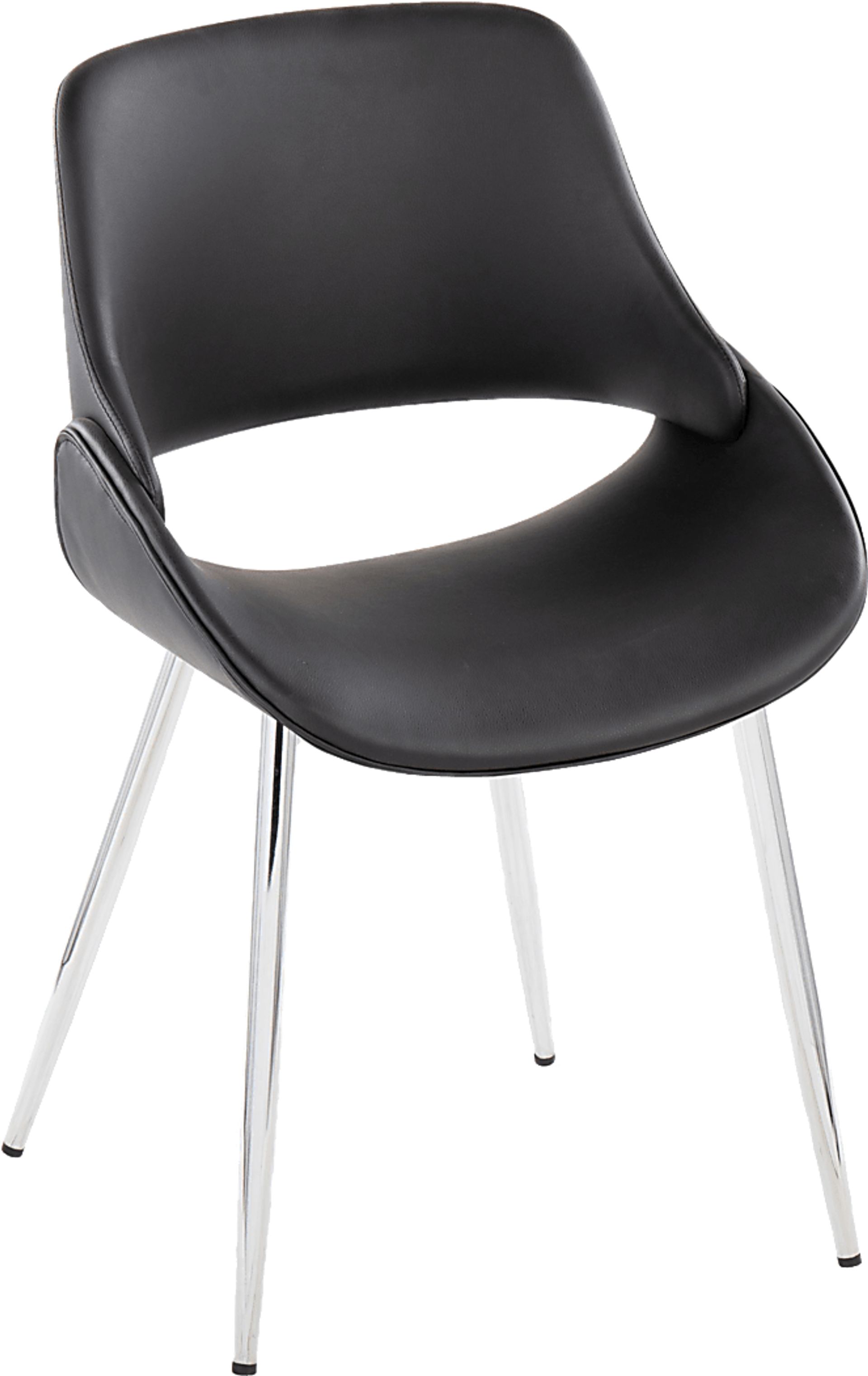 Stroble VII Black Dining Chair, Set of 2 - Image 4