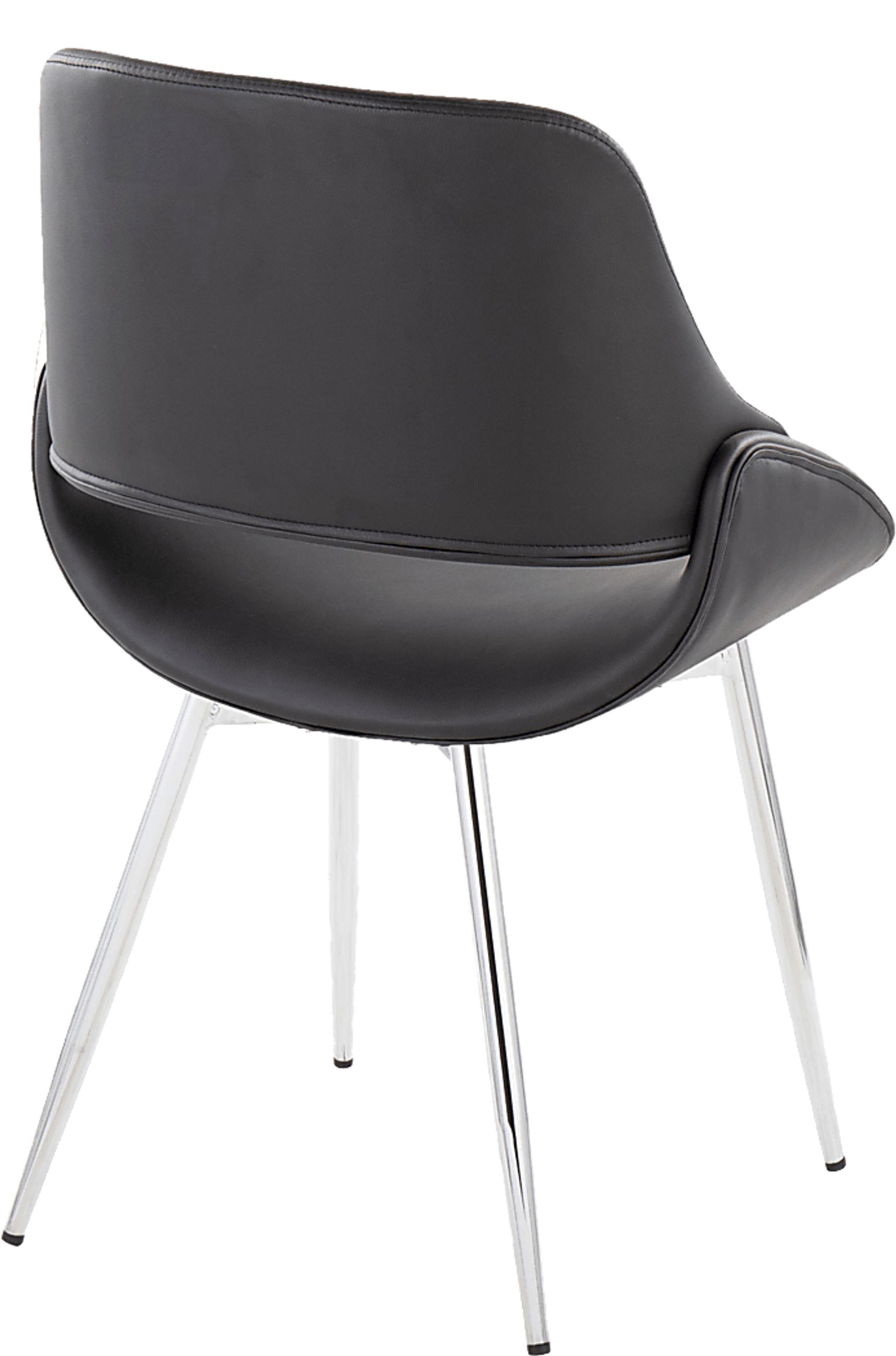 Stroble VII Black Dining Chair, Set of 2 - Image 6