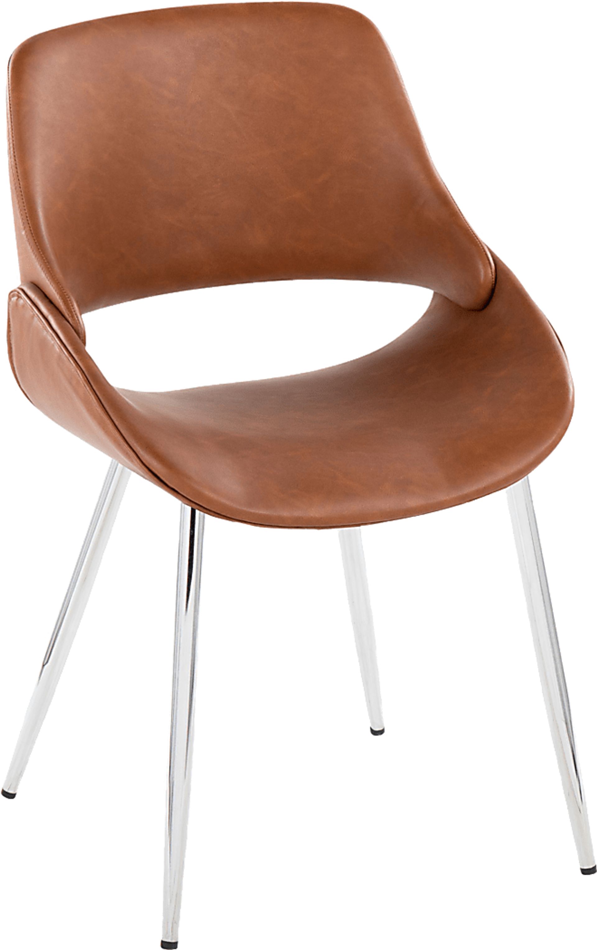 Stroble VII Camel Dining Chair, Set of 2 - Image 4
