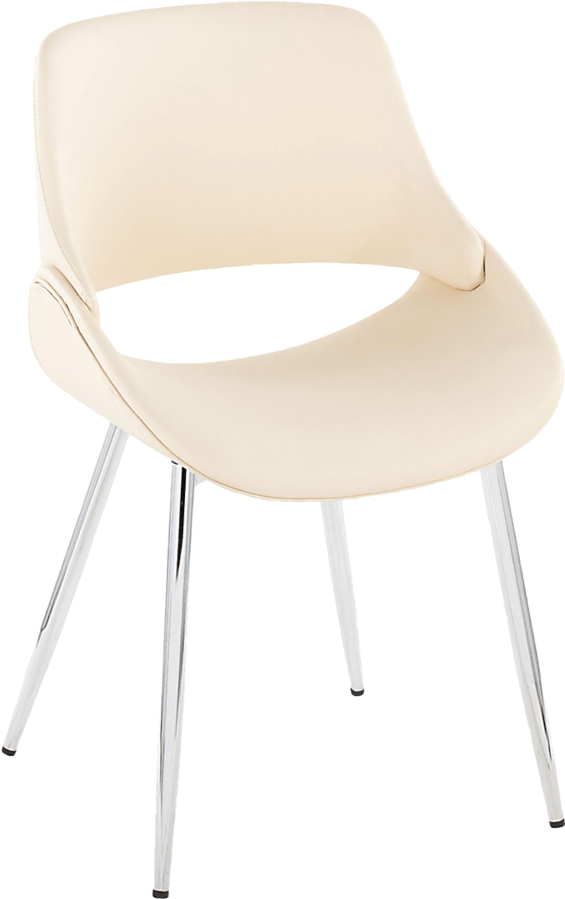Stroble VII Cream Dining Chair, Set of 2 - Image 4