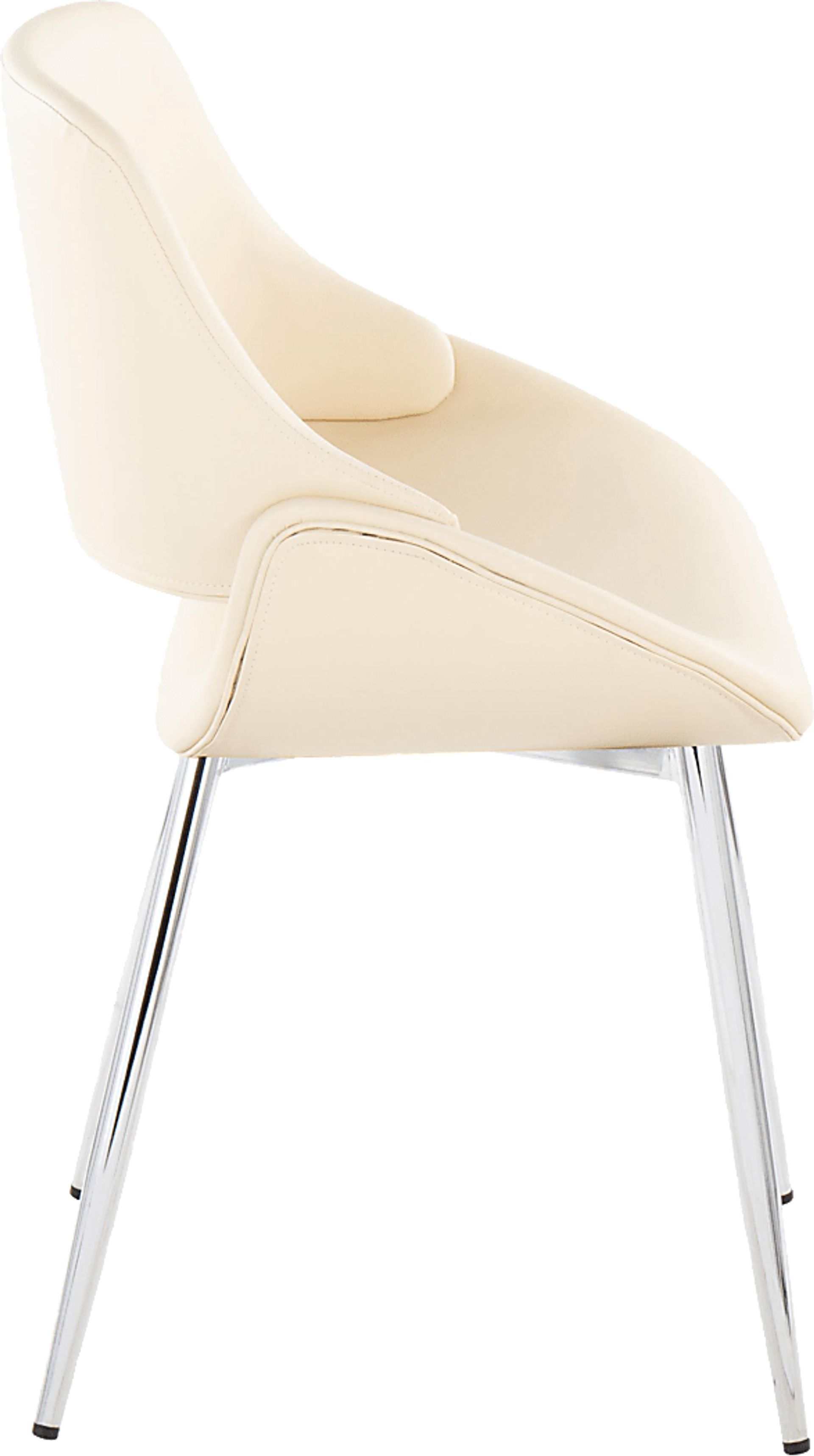 Stroble VII Cream Dining Chair, Set of 2 - Image 5