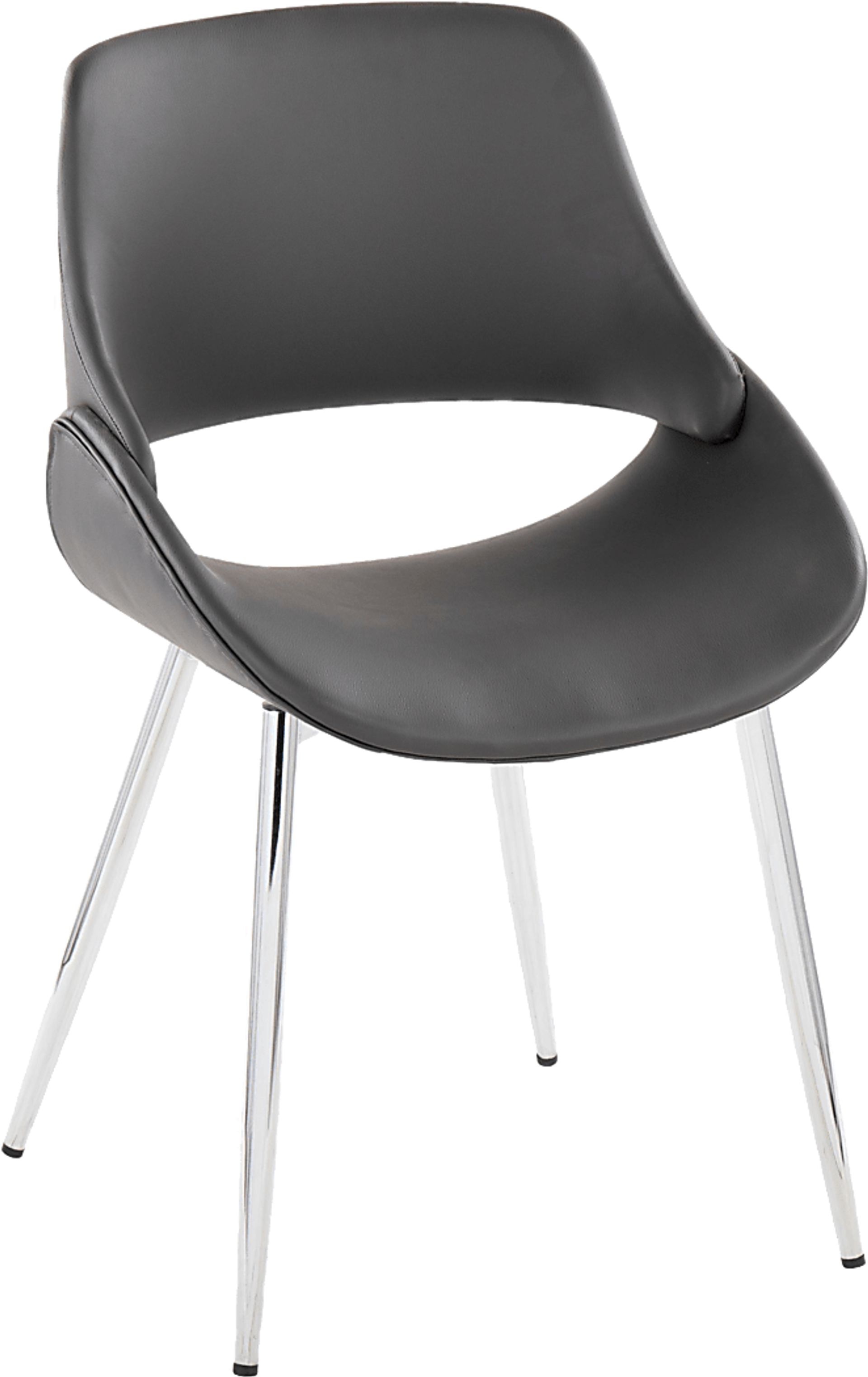 Stroble VII Gray Dining Chair, Set of 2 - Image 4