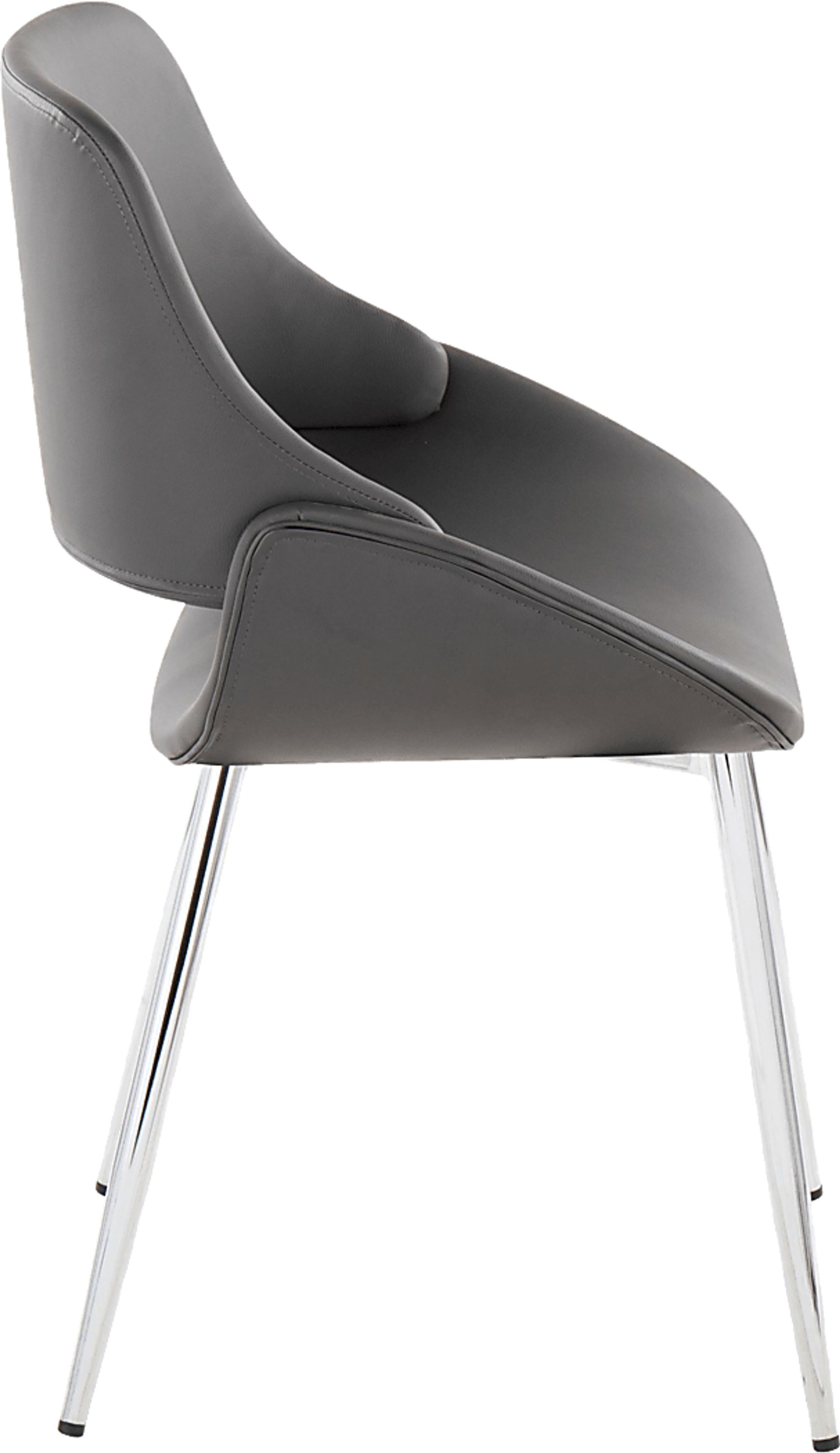 Stroble VII Gray Dining Chair, Set of 2 - Image 5