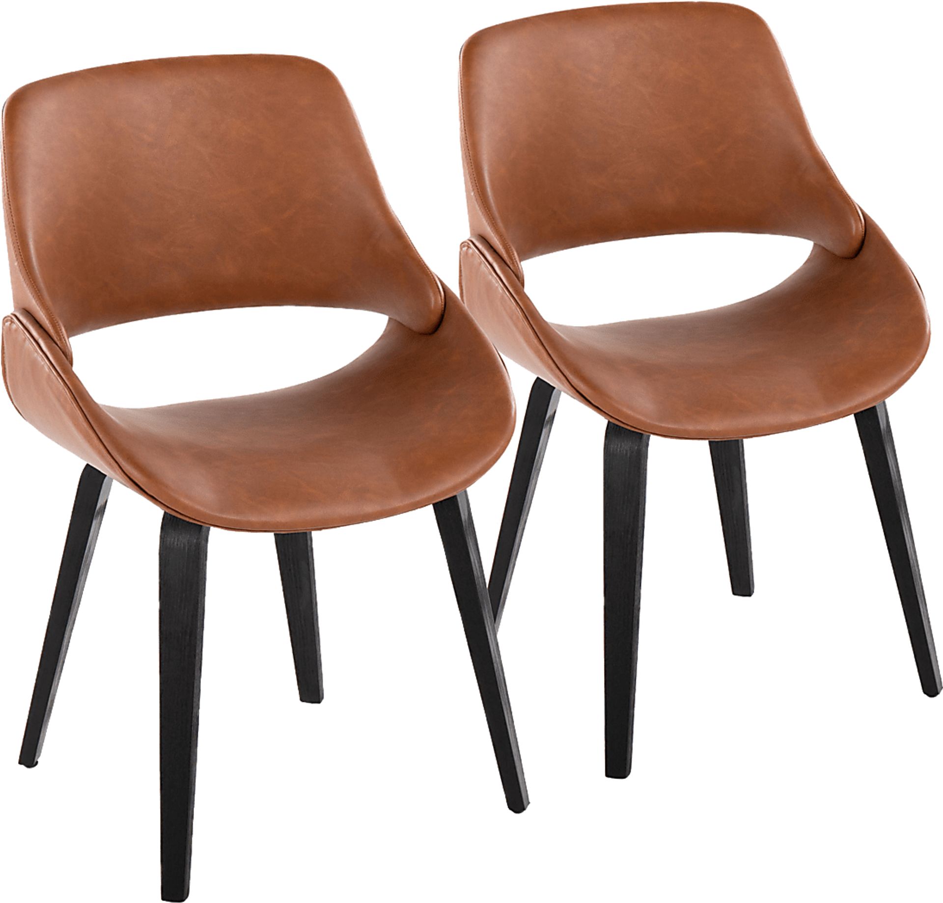Stroble VIII Camel Dining Chair, Set of 2 - Image 1