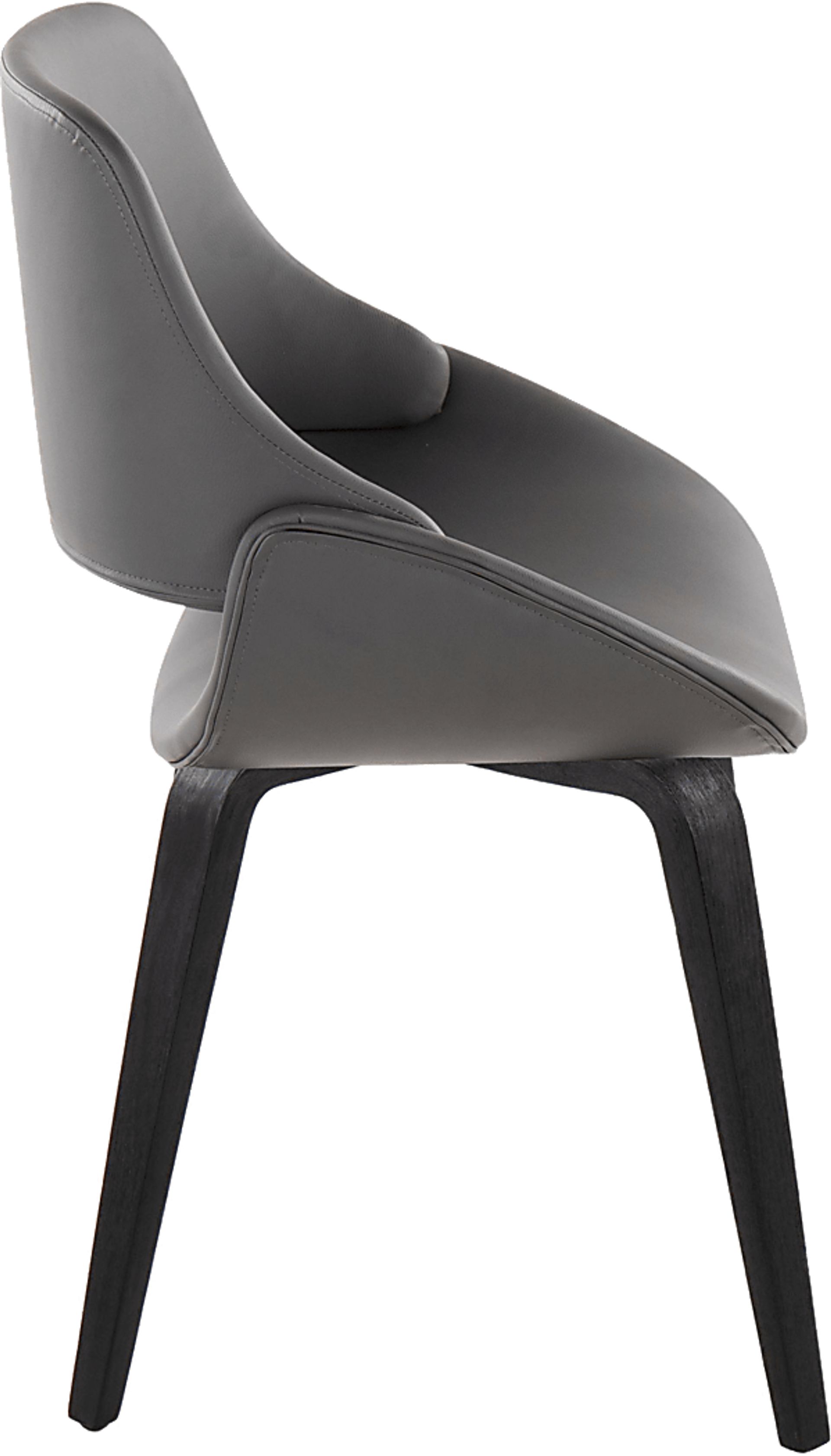 Stroble VIII Gray Dining Chair, Set of 2 - Image 3
