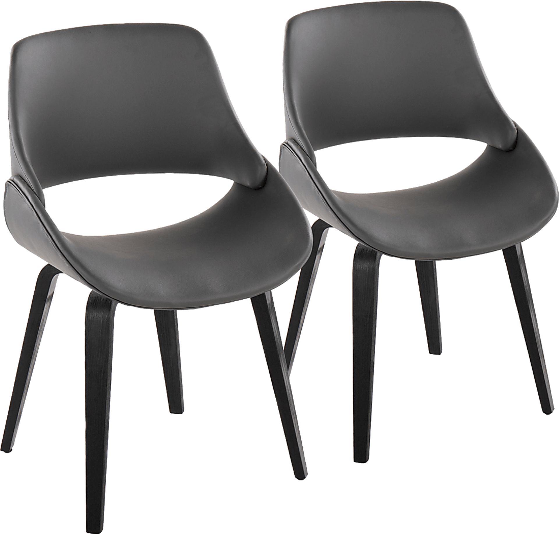 Stroble VIII Gray Dining Chair, Set of 2 - Image 1