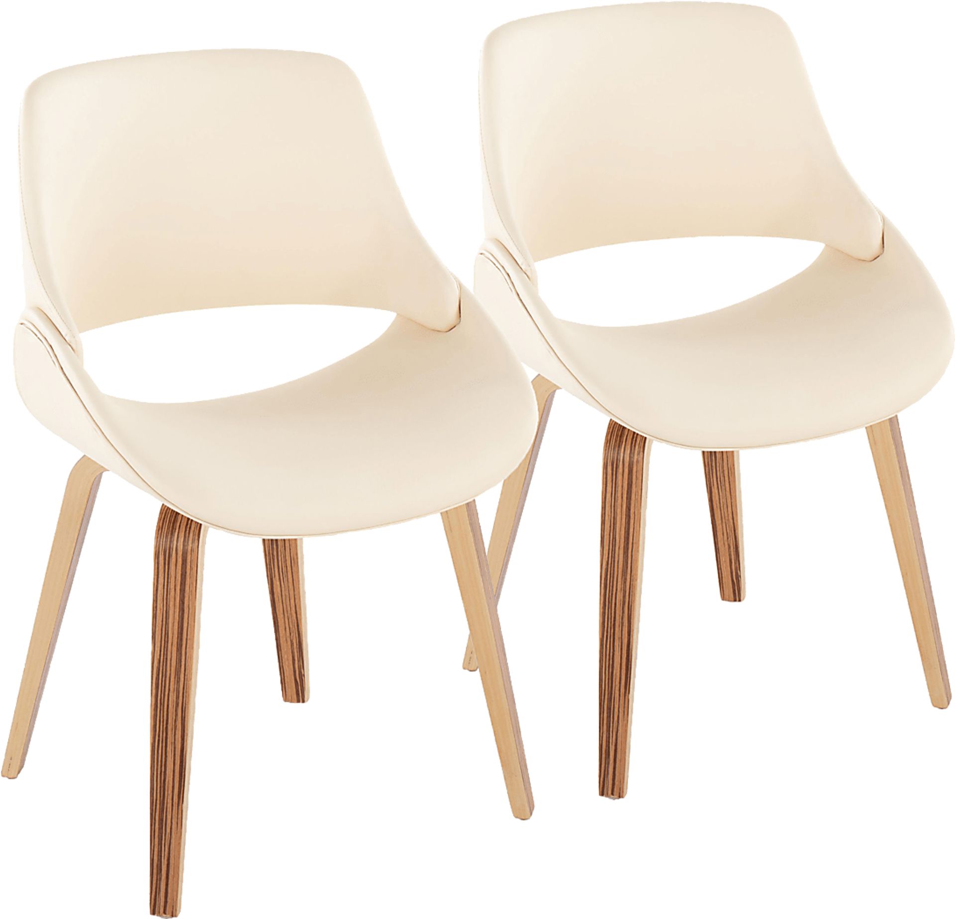Stroble X Cream Dining Chair, Set of 2 - Image 1