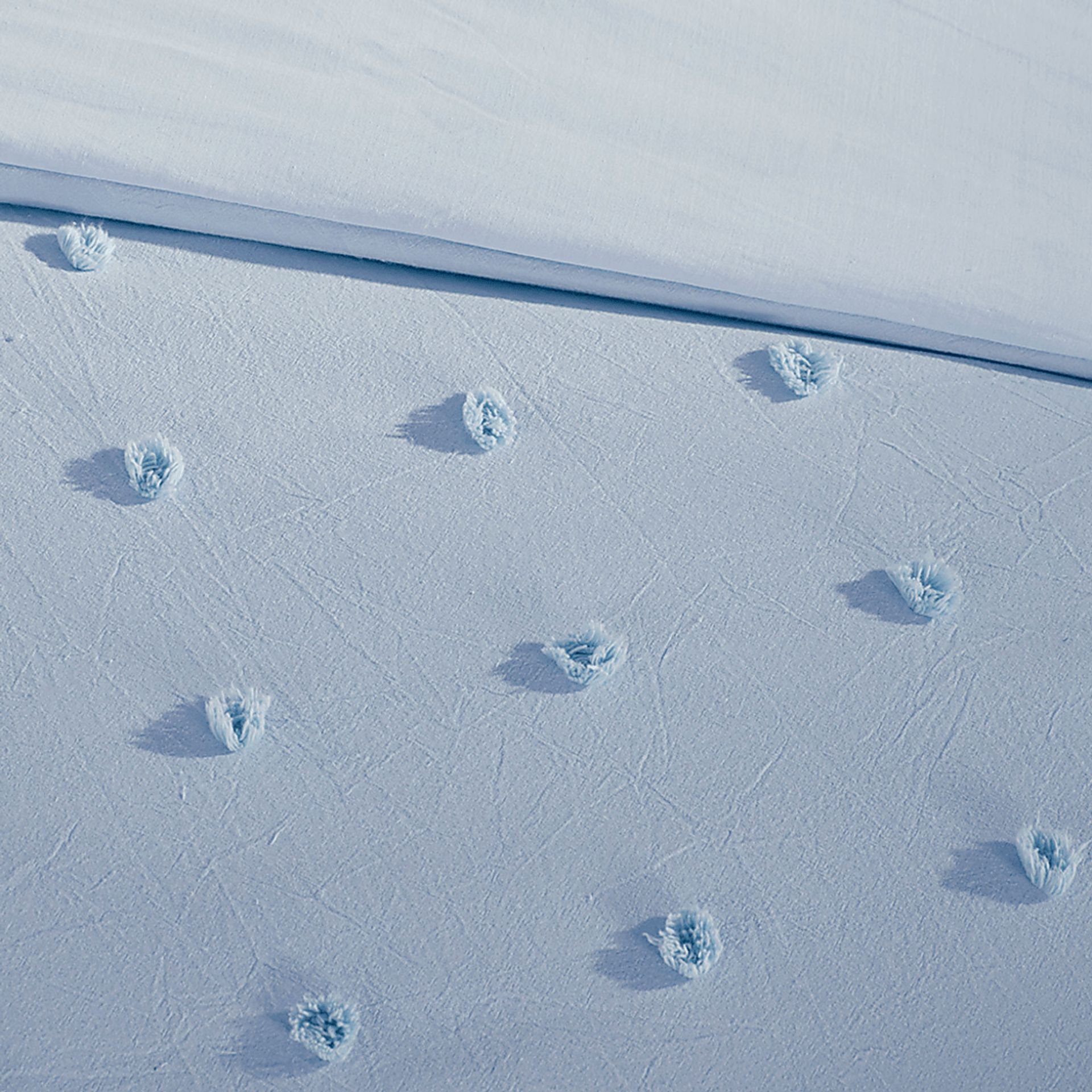 Stroelitz Blue 7 Pc Full/Queen Duvet Set - Image 12