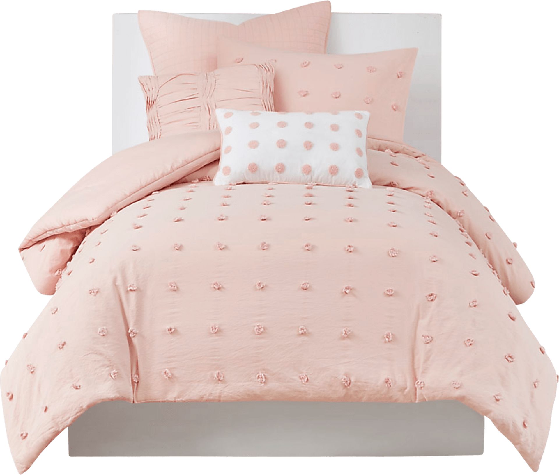 Stroelitz Pink 7 Pc Full/Queen Duvet Set - Image 2