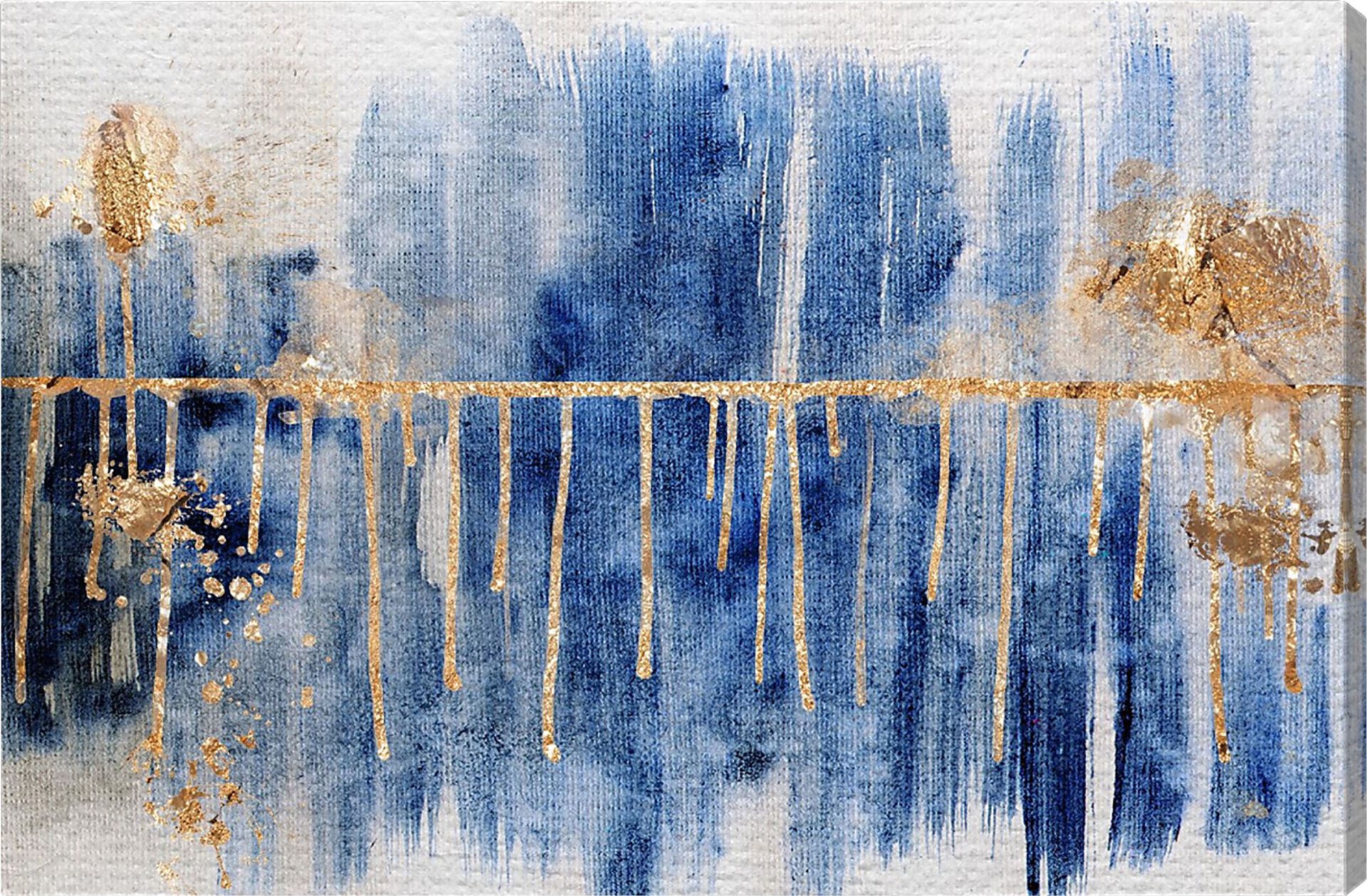 Strong Boundaries Blue Artwork - Image 1