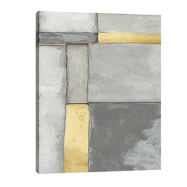 Strong Foundation I Gray Artwork - Thumbnail - Image 2