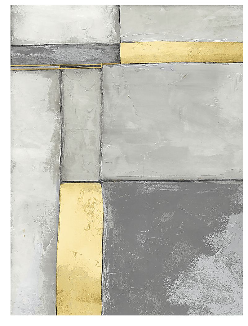 Strong Foundation I Gray Artwork