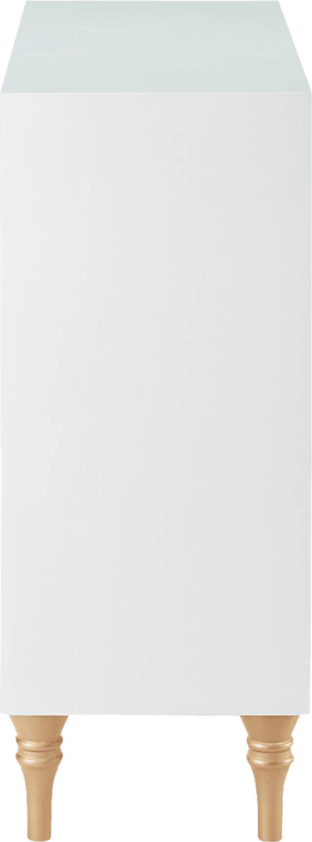 Strother White Accent Cabinet - Thumbnail - Image 4