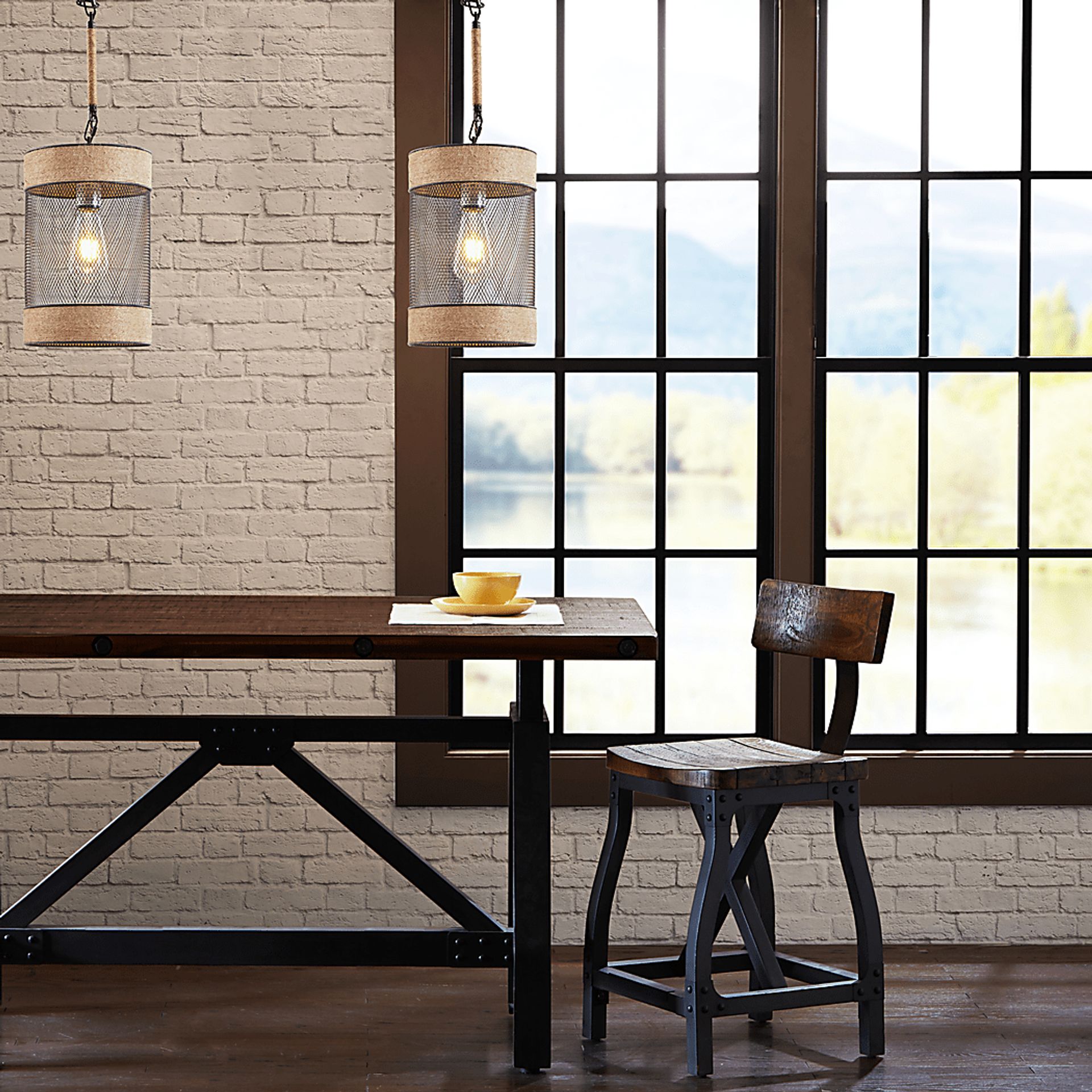 Strotter Oaks Natural Pendant Light - Image 4